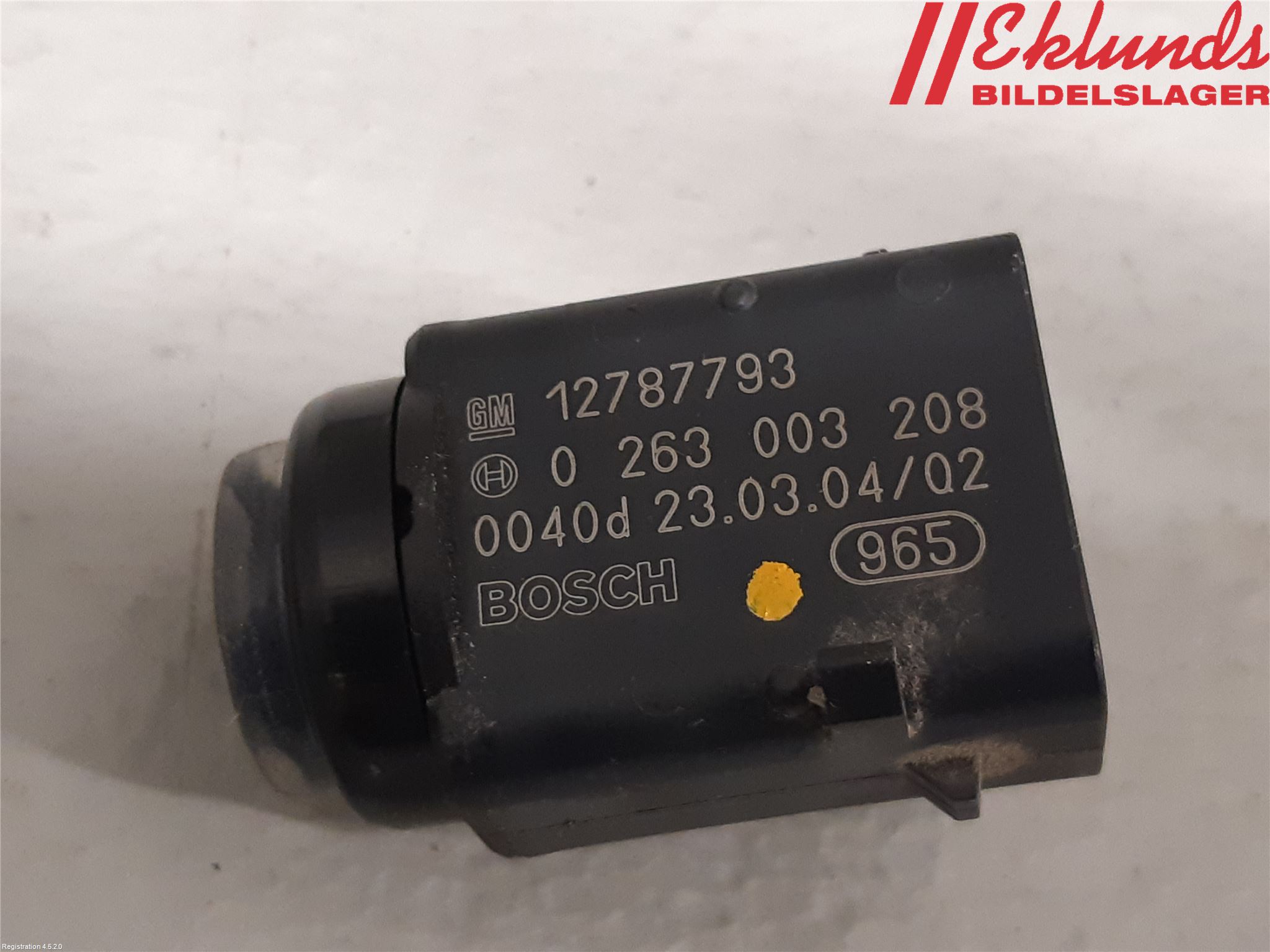 Saab 9-3 VER 2 Parkeringshjälp Backsensor