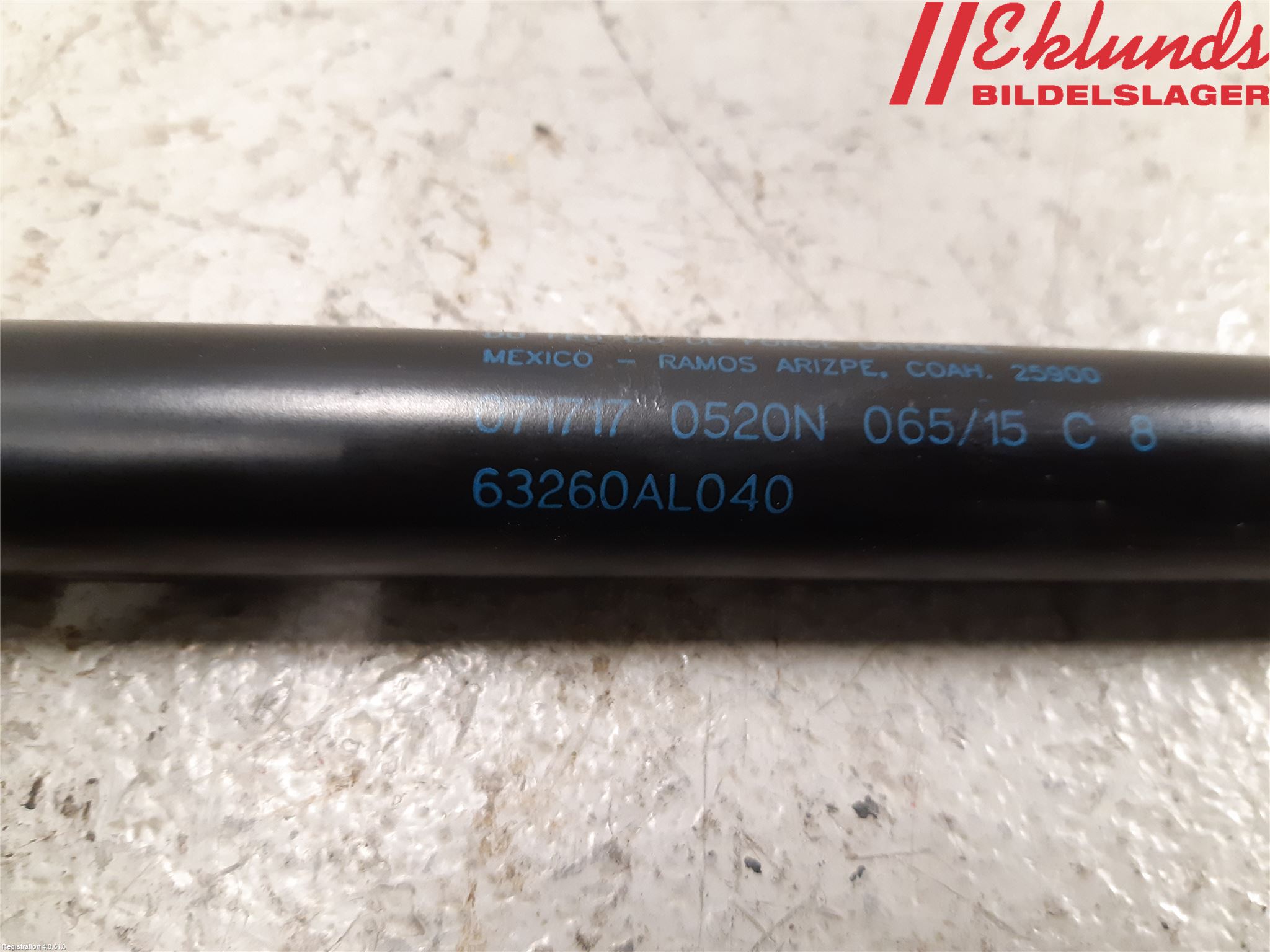 Subaru OUTBACK 15-20 Gasfjäder Baklucka