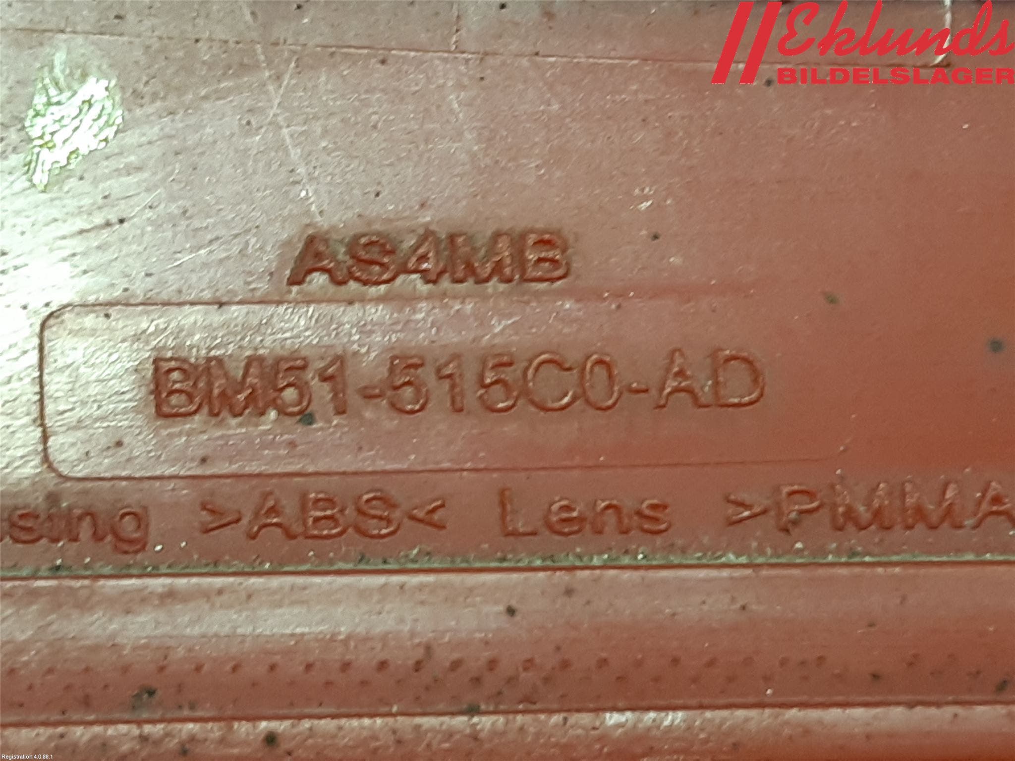 Ford FOCUS 11-14 Dimljus/Reflex Bak