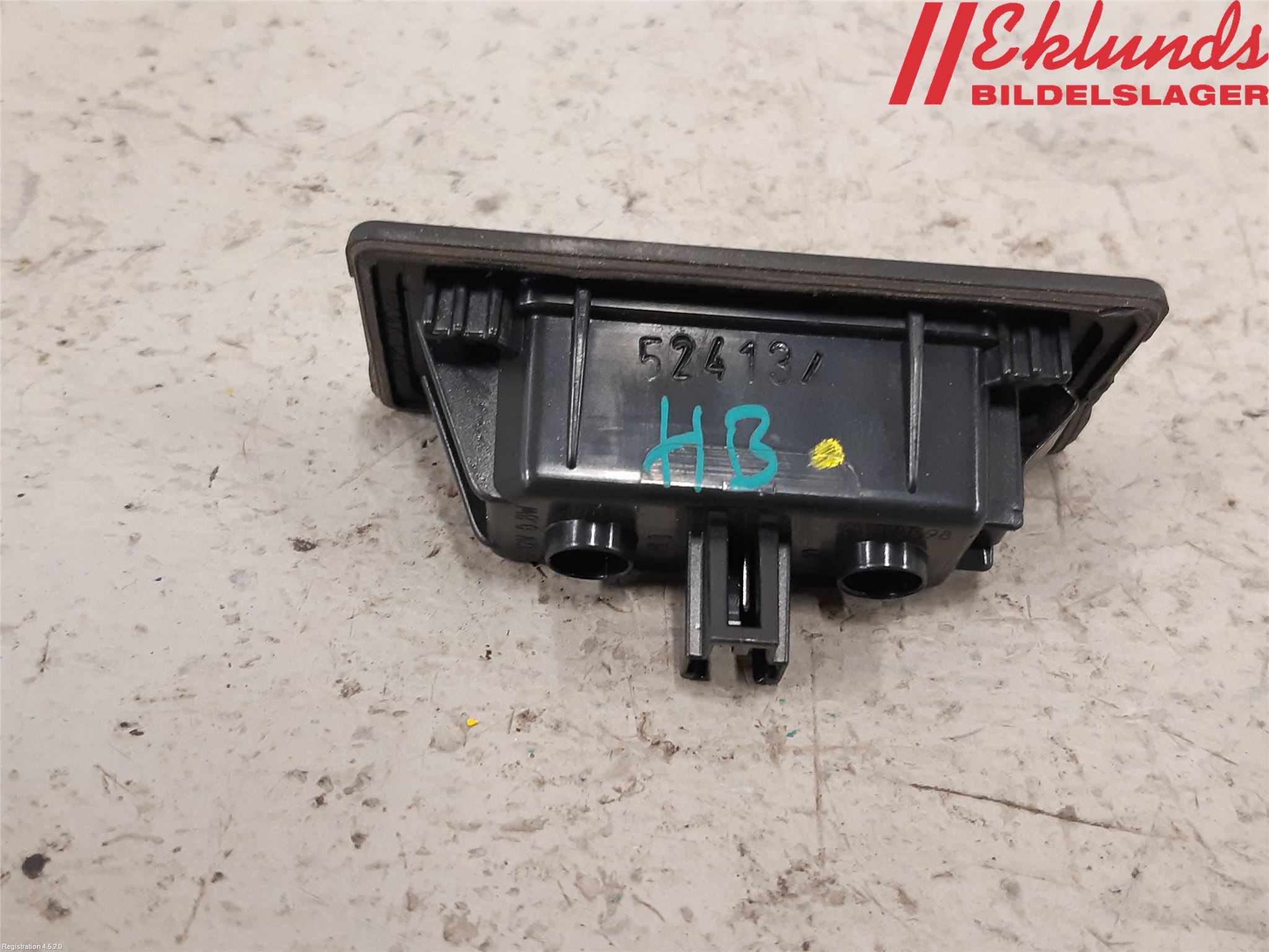 Audi A6/S6 4G 11-18 Skylt Belysning