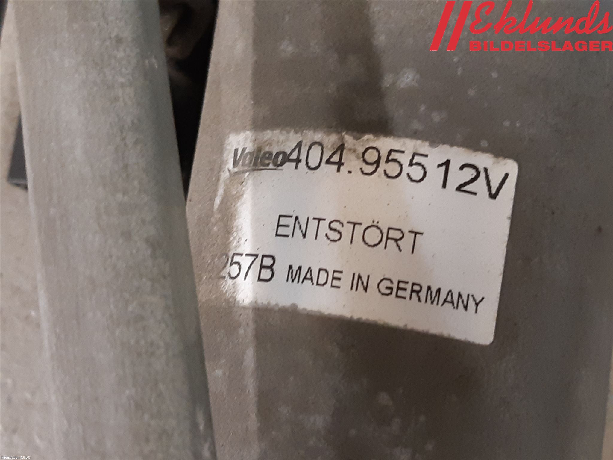 Mercedes-Benz MB SPRINTER (W906) 06-18 Torkarmotor Vindruta