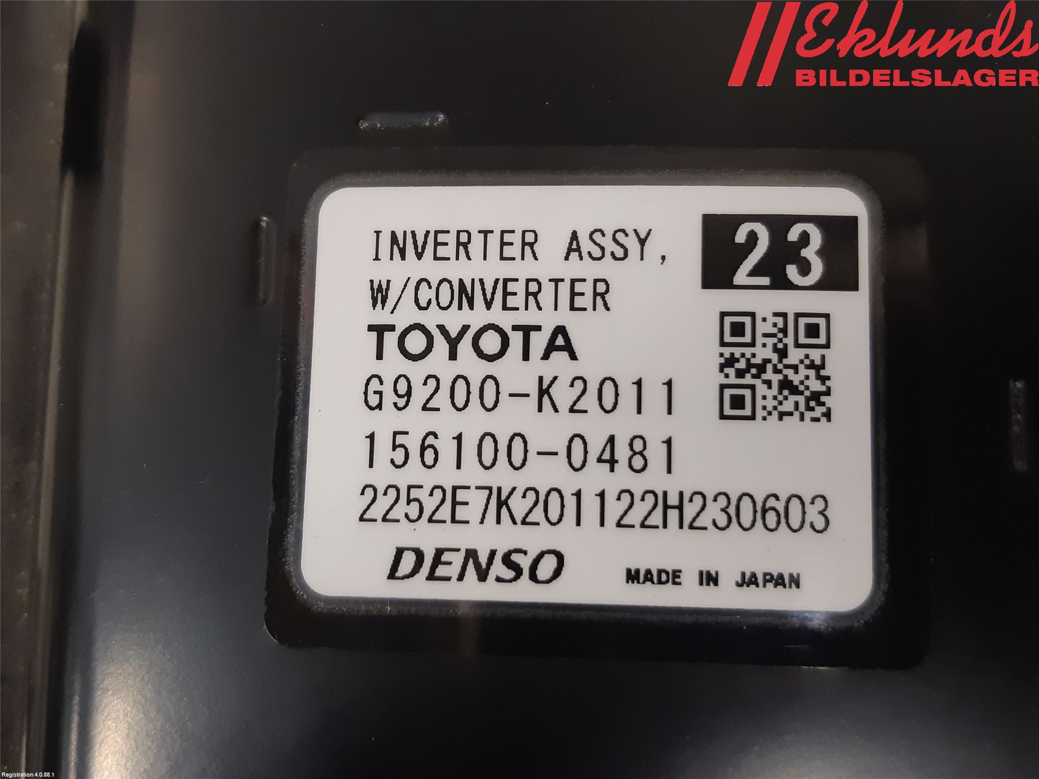 Toyota YARIS CROSS XP21 21- Inverter Hybrid