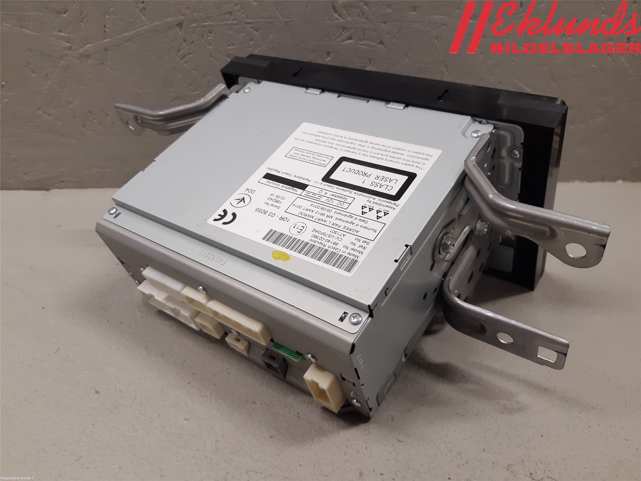 Toyota AURIS 13-19 Cd Radio - Multimediapanel