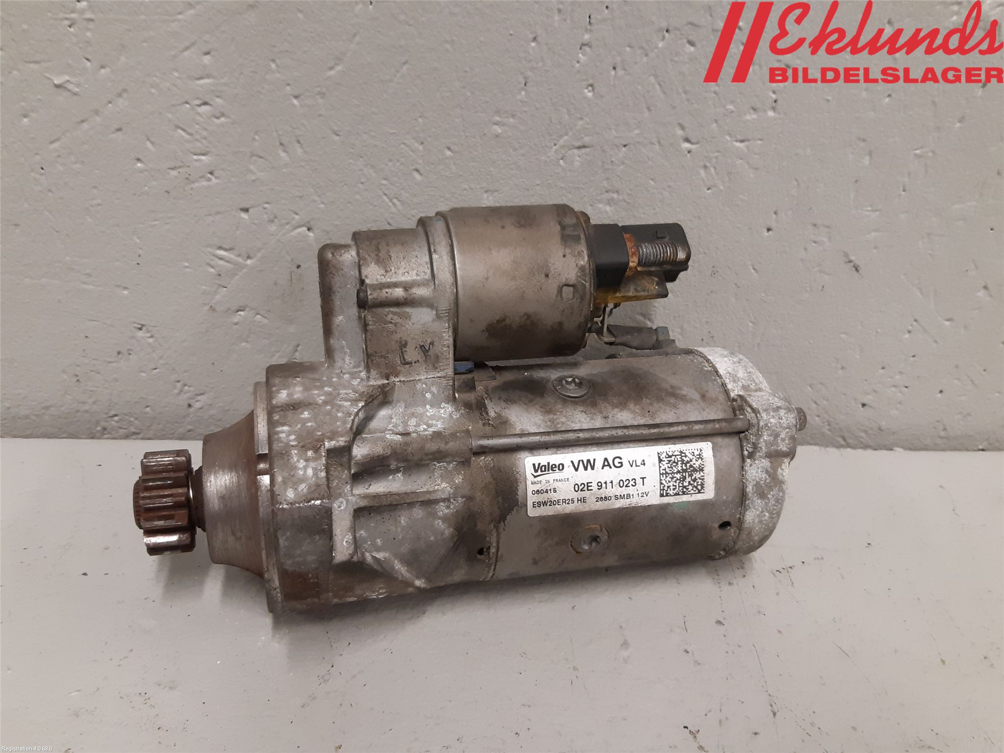 Volkswagen VW PASSAT 15-19 Startmotor Diesel
