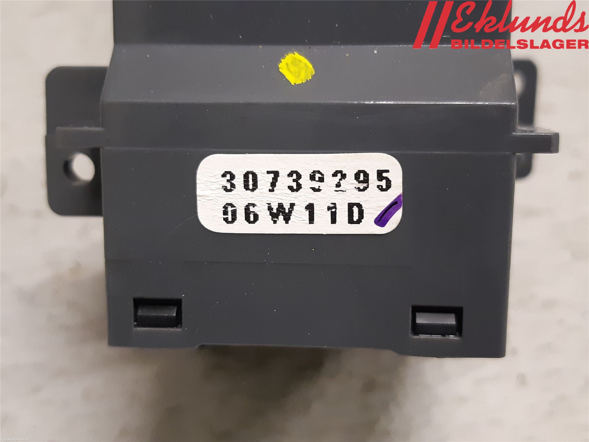 Volvo S60 05-10 Spak Torkar-Spolomk