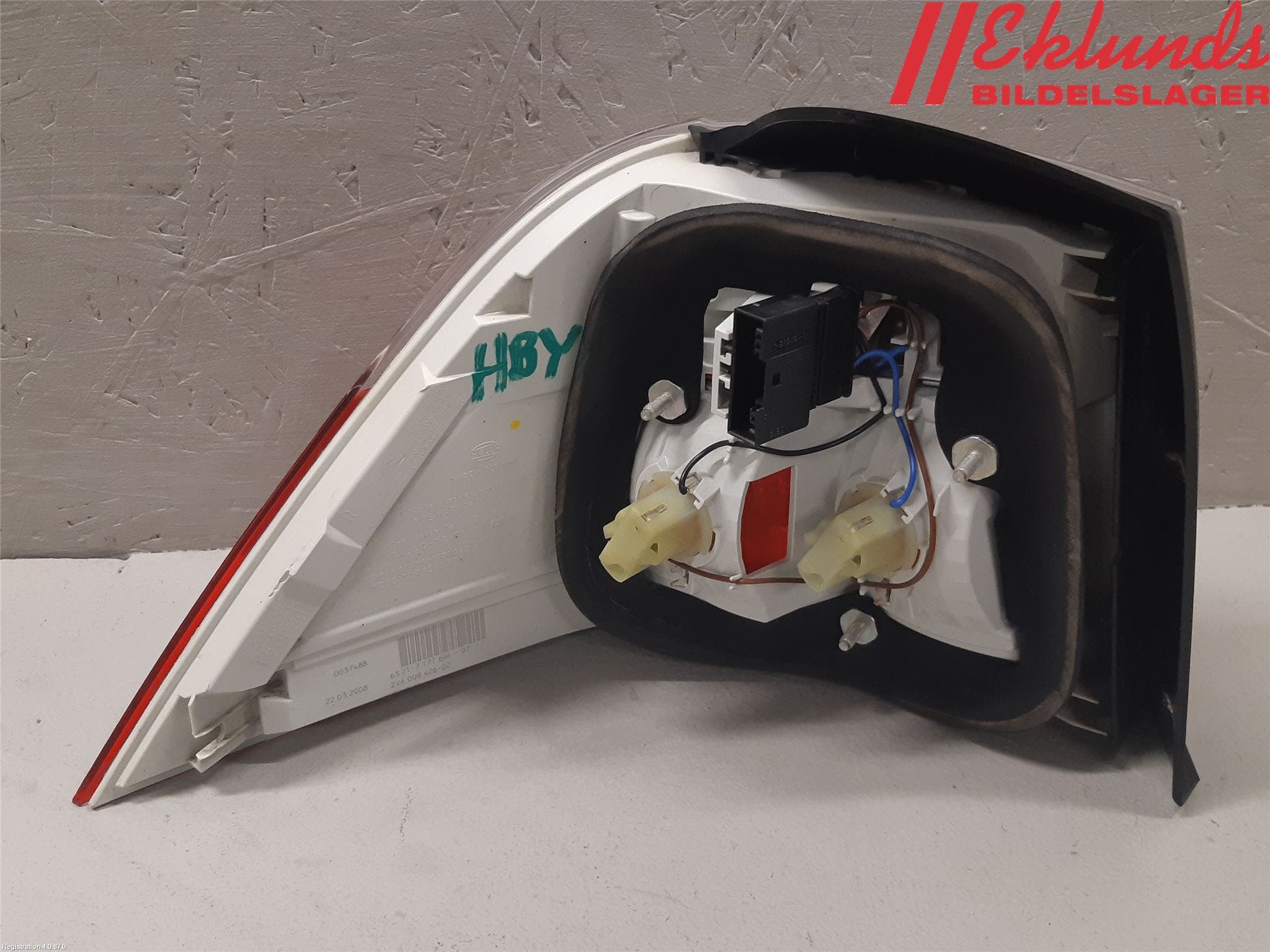 BMW 5 E60/61 Sed/Tou 02-10 Bakljus Höger