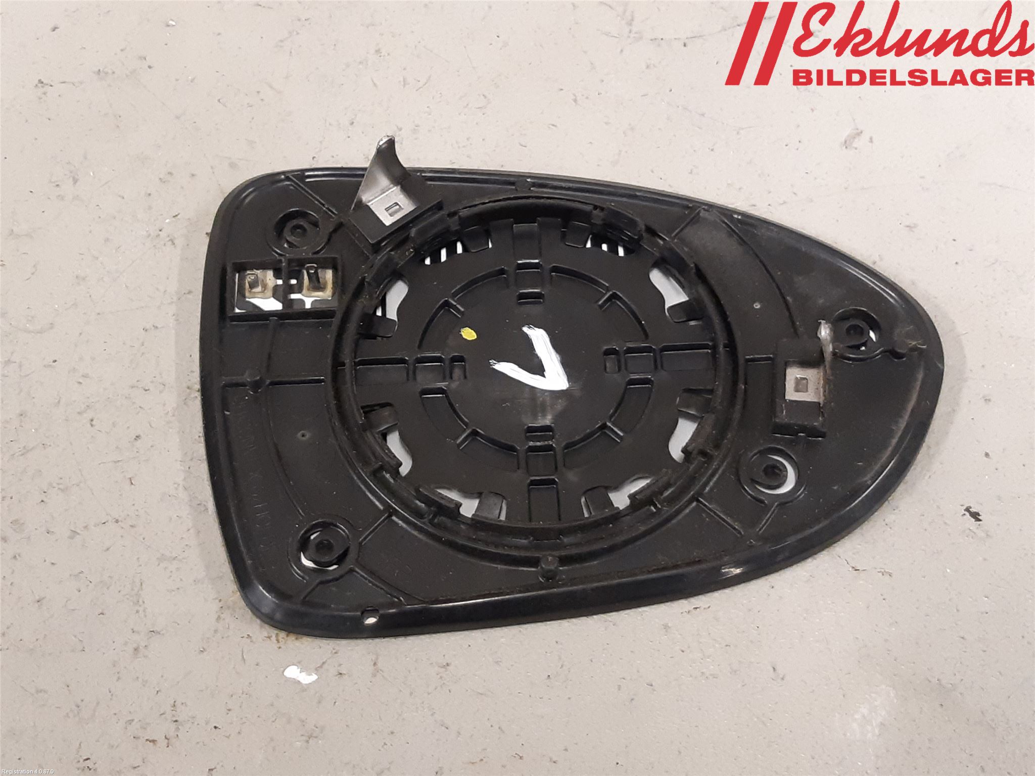 Kia RIO 12-16 Spegelglas Vä