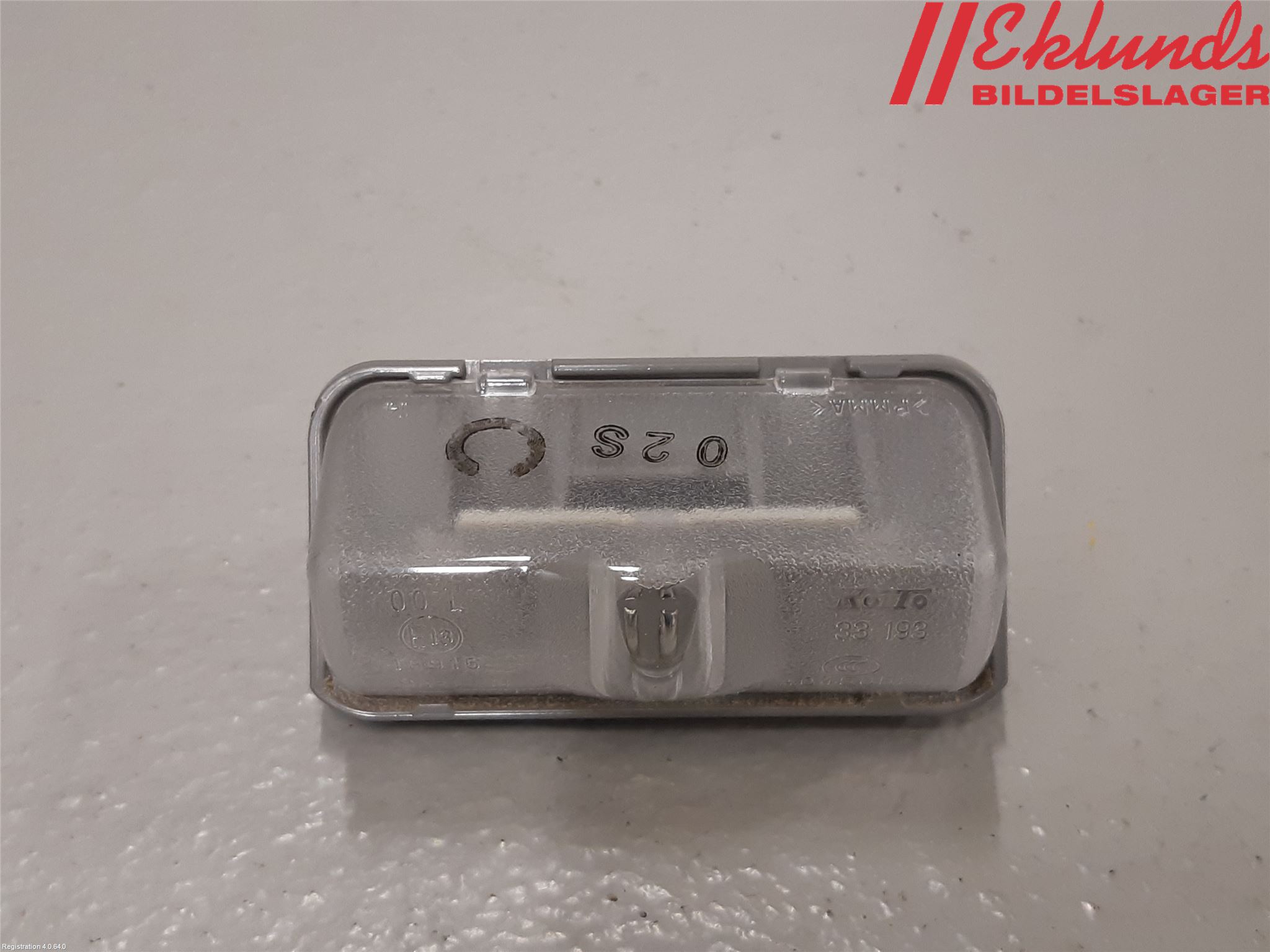 Toyota RAV4 19- Skylt Belysning