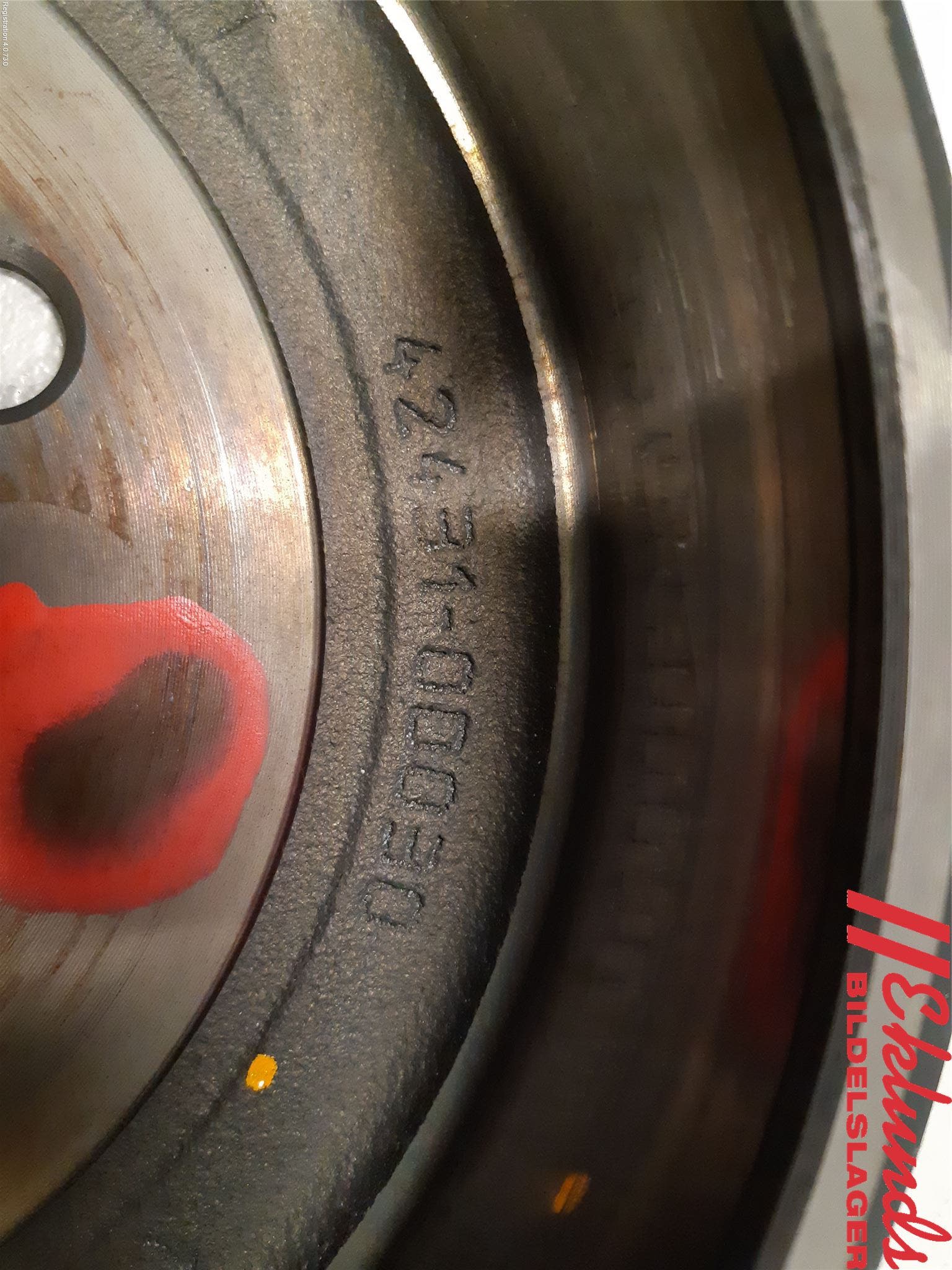 Toyota YARIS XP130 15-20 Bromstrumma Bak