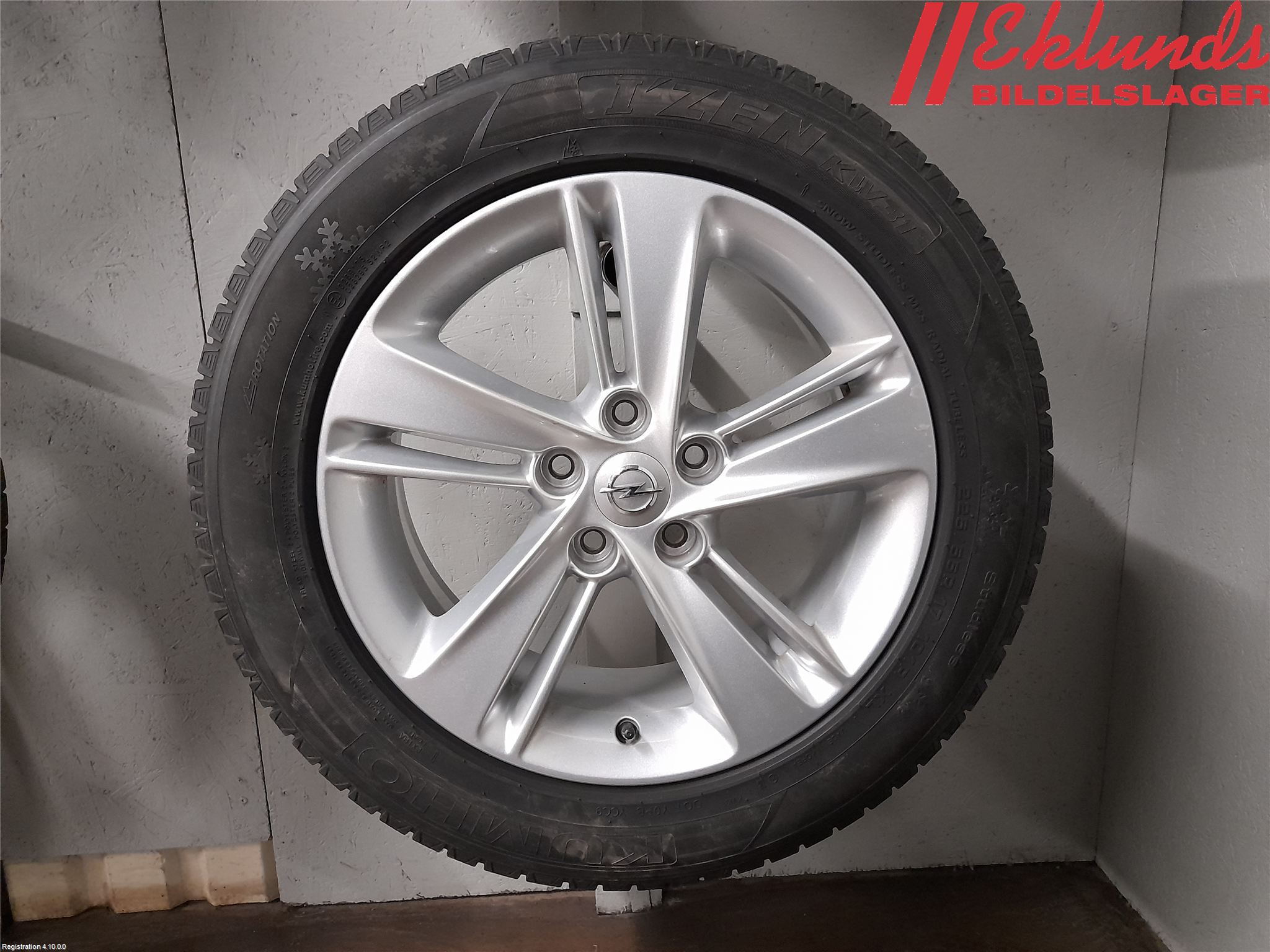 Opel INSIGNIA 17- Vinterdäck Alumfälg 4St