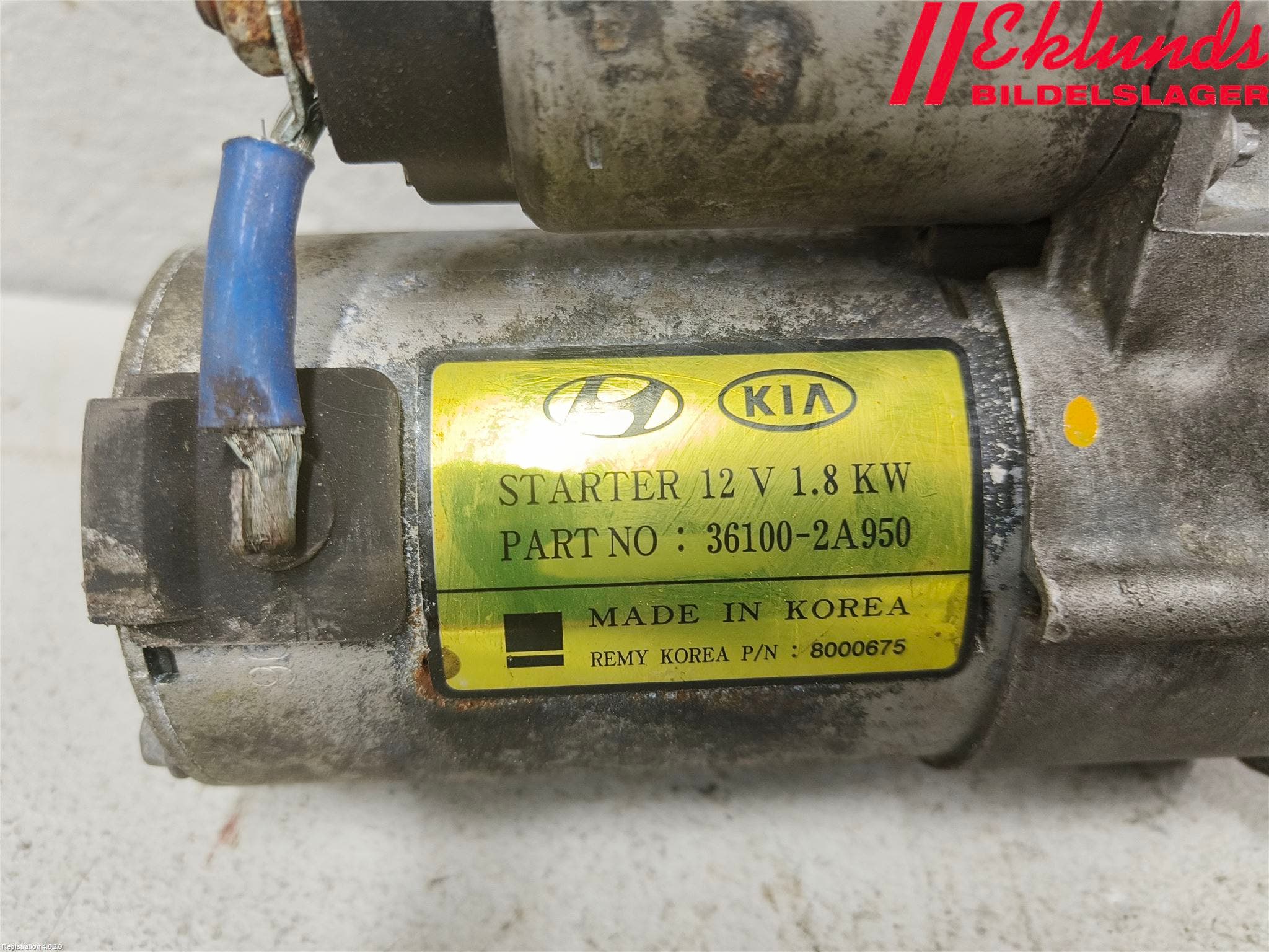 Hyundai i30 GD 13-17 Startmotor Diesel