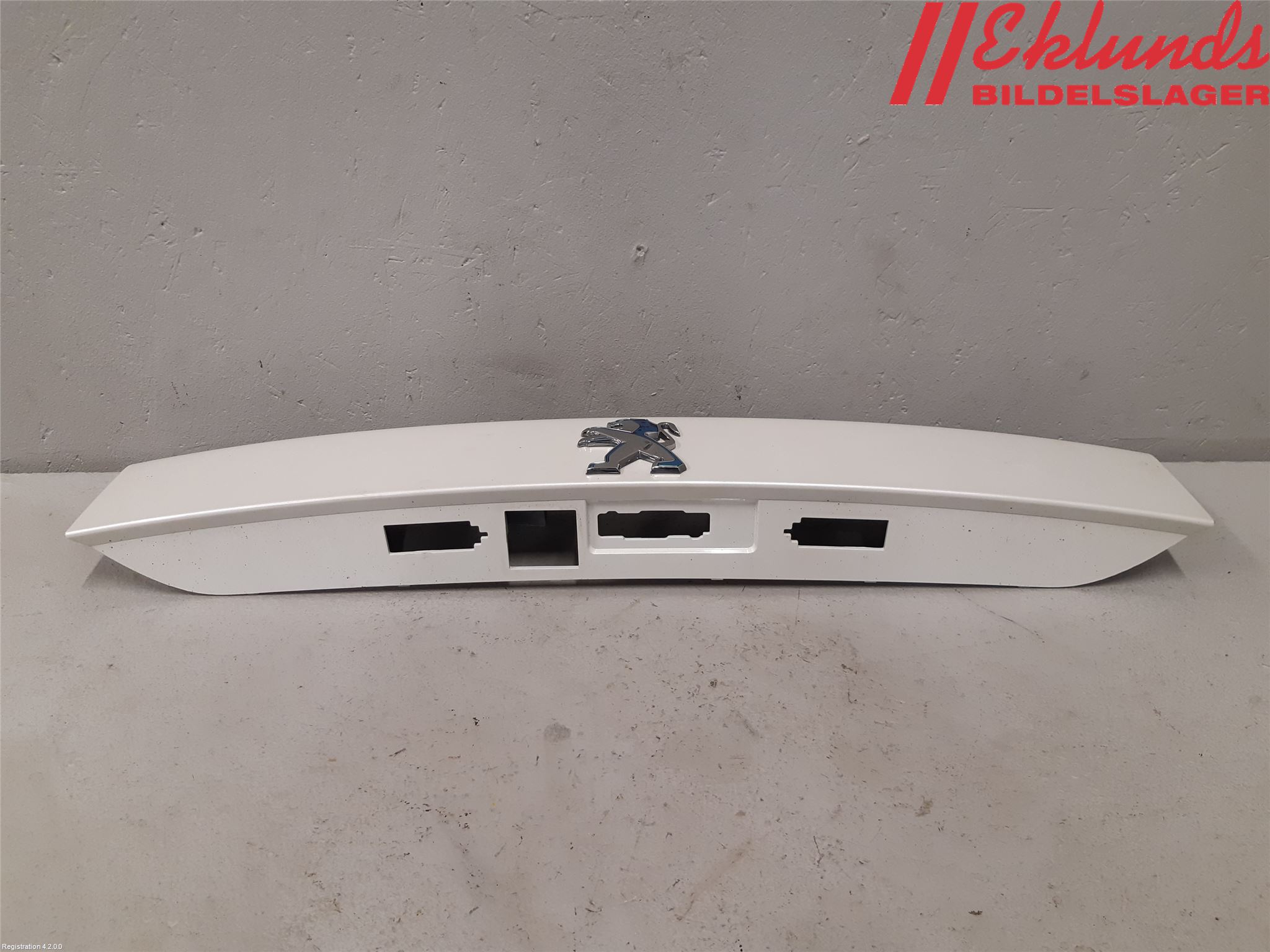 Peugeot 2008/E-2008 20- List Bak-Baklucka