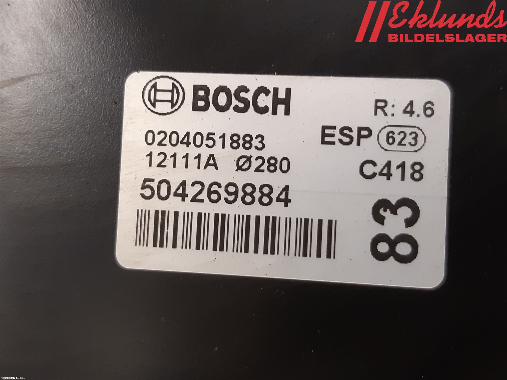 Iveco DAILY 14->> Bromsservo