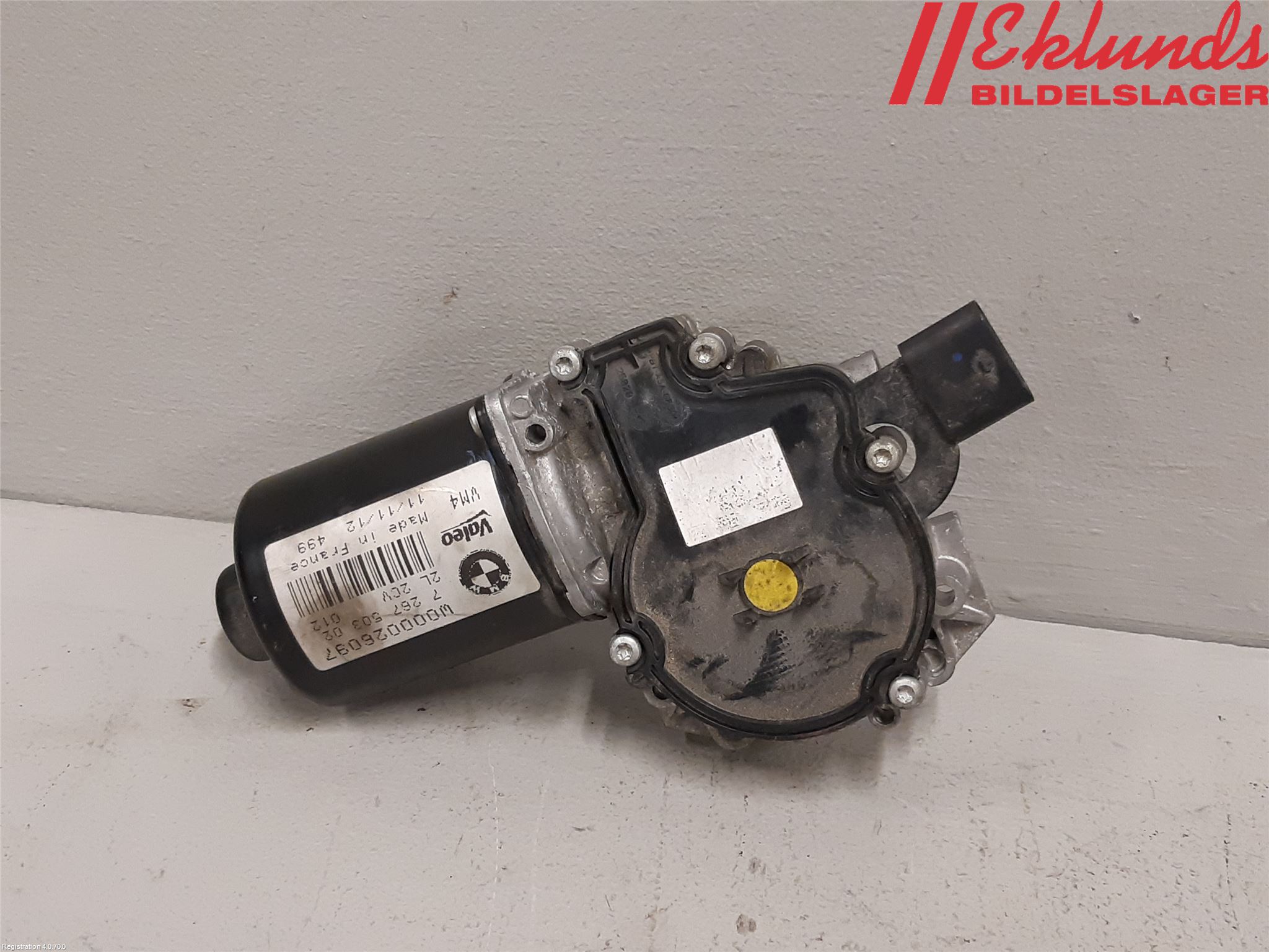 BMW 3 F30/F31/F80 12-19 Torkarmotor Vindruta