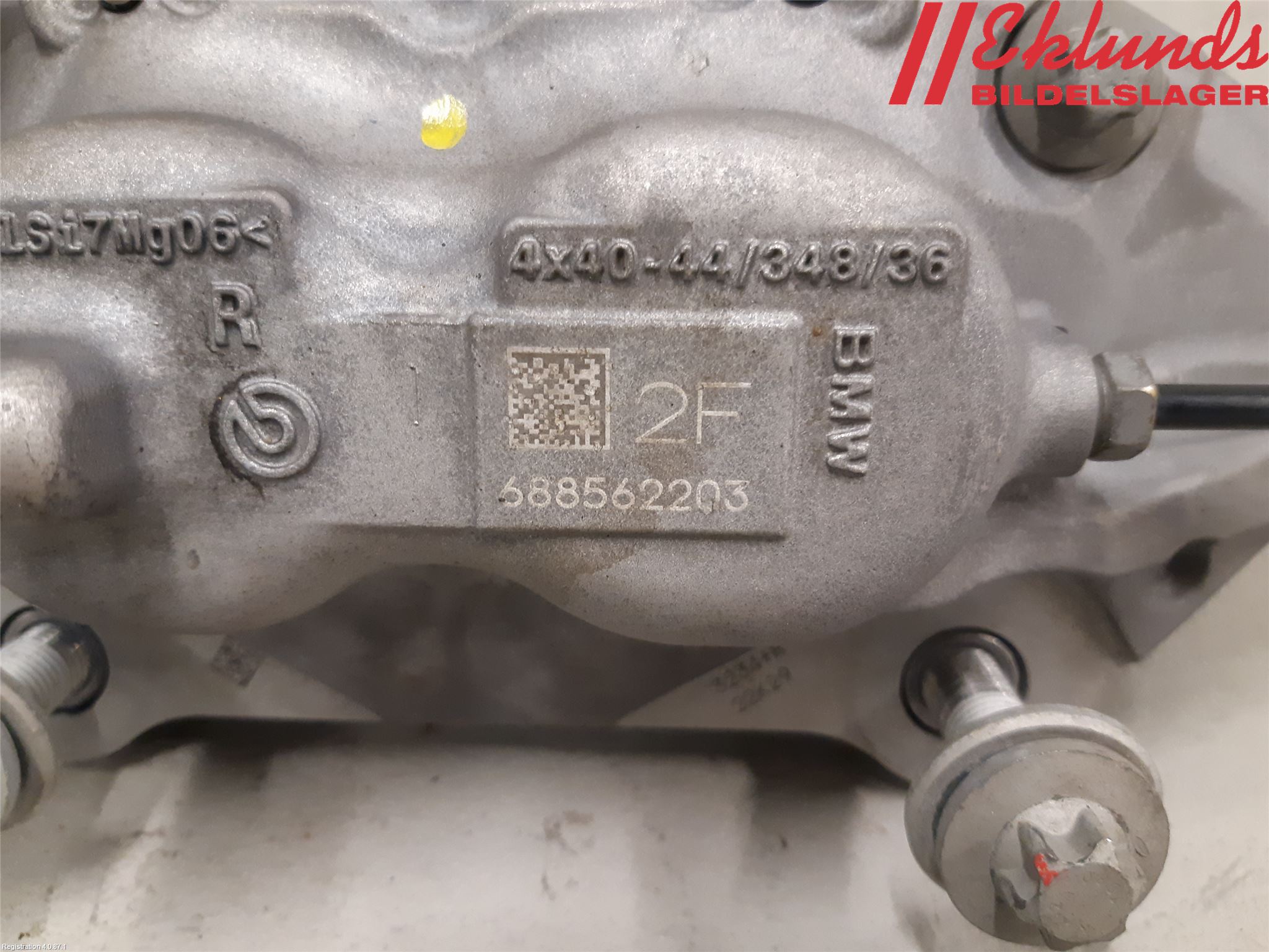 BMW iX I20 22- Bromsok Fram Höger