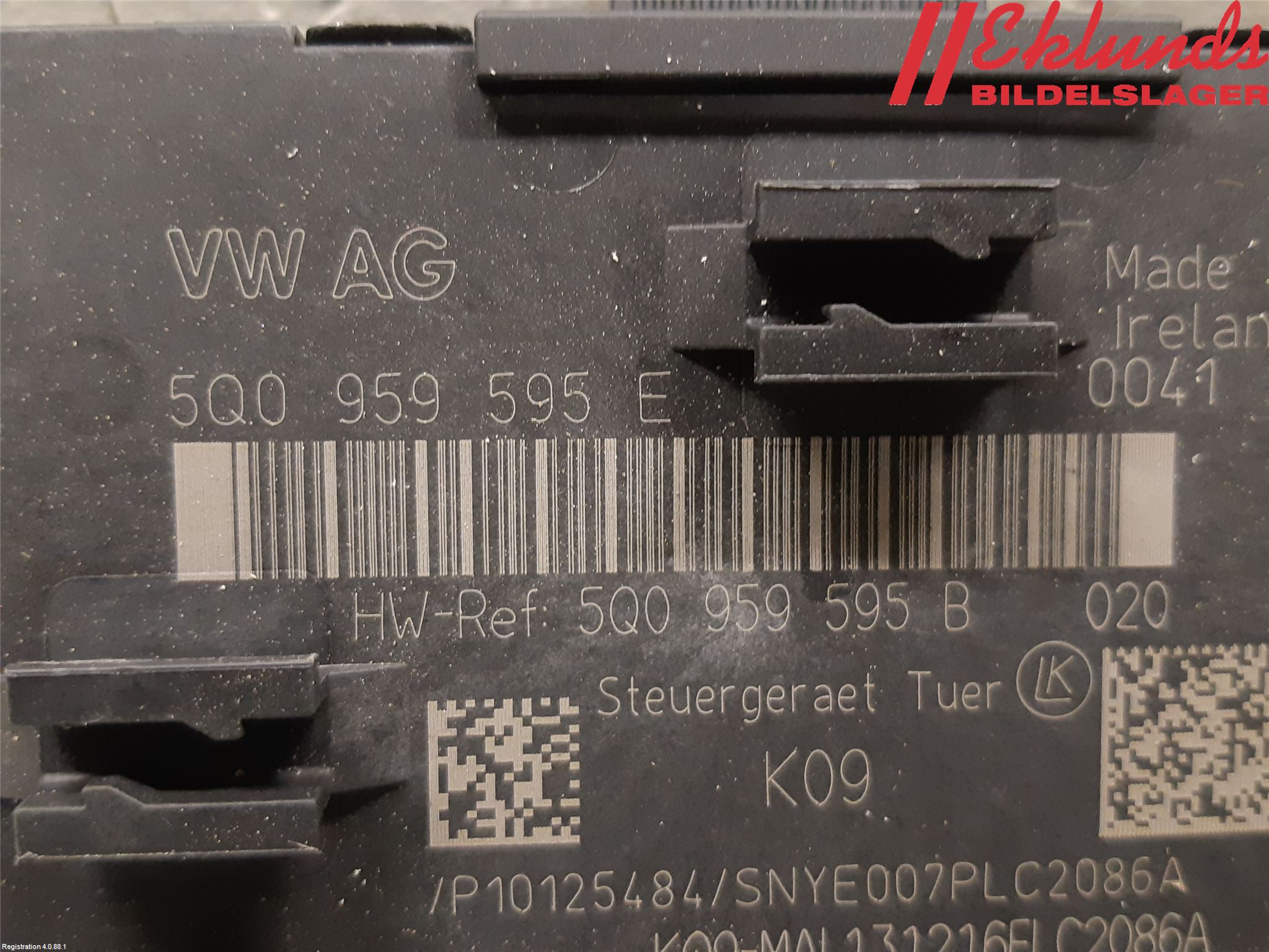 Volkswagen VW PASSAT 15-19 Styrenhet Dörr