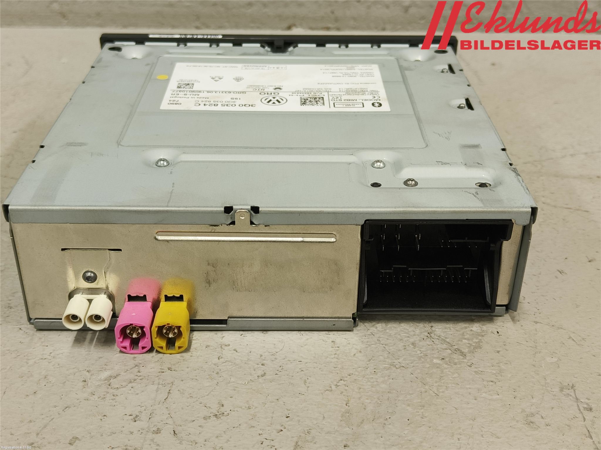 Volkswagen VW CRAFTER II / E-CRAFTER 17- Cd Radio - Multimediapanel