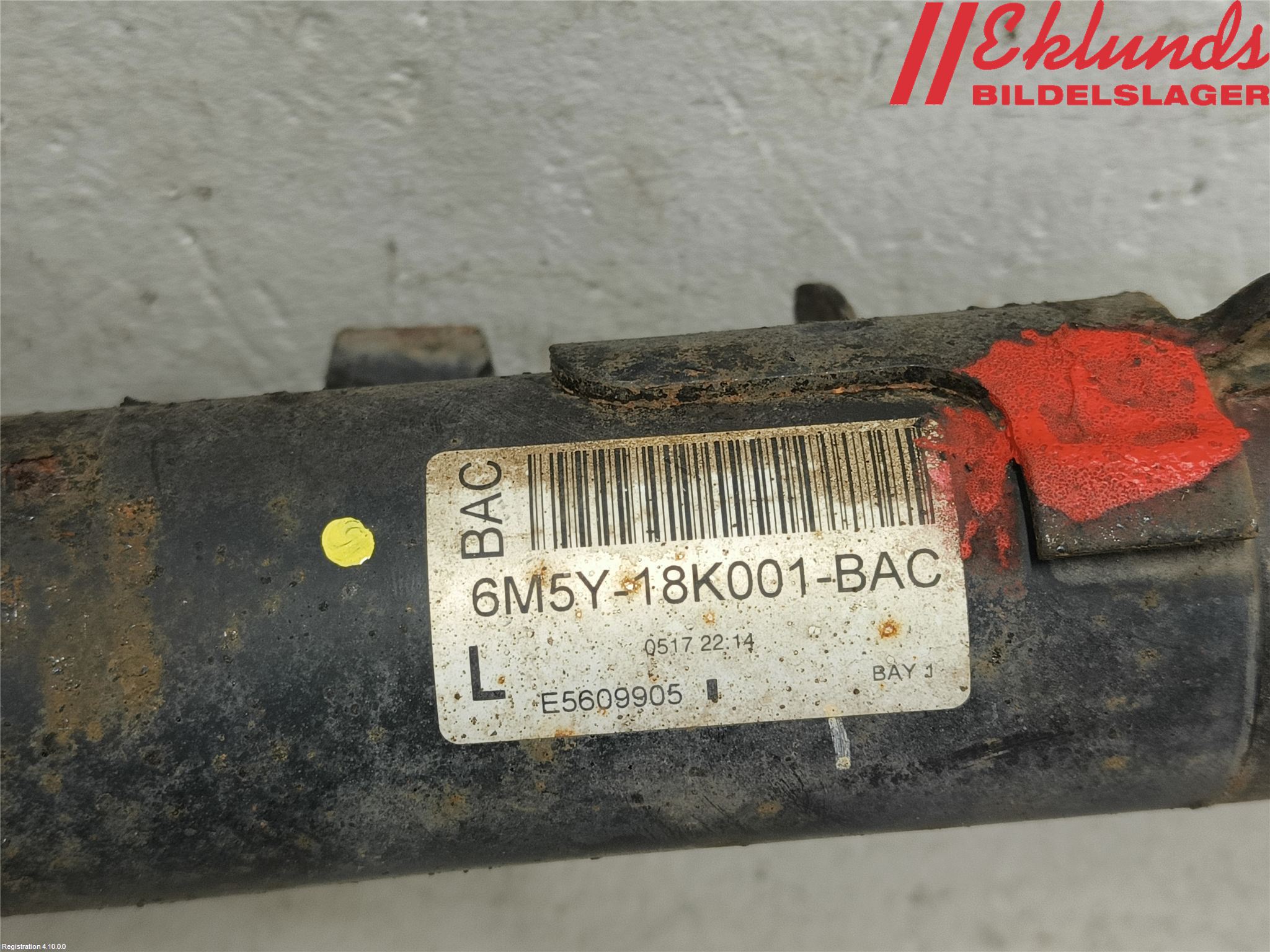 Ford FOCUS 08-11 Fjäderben Fram Vänster