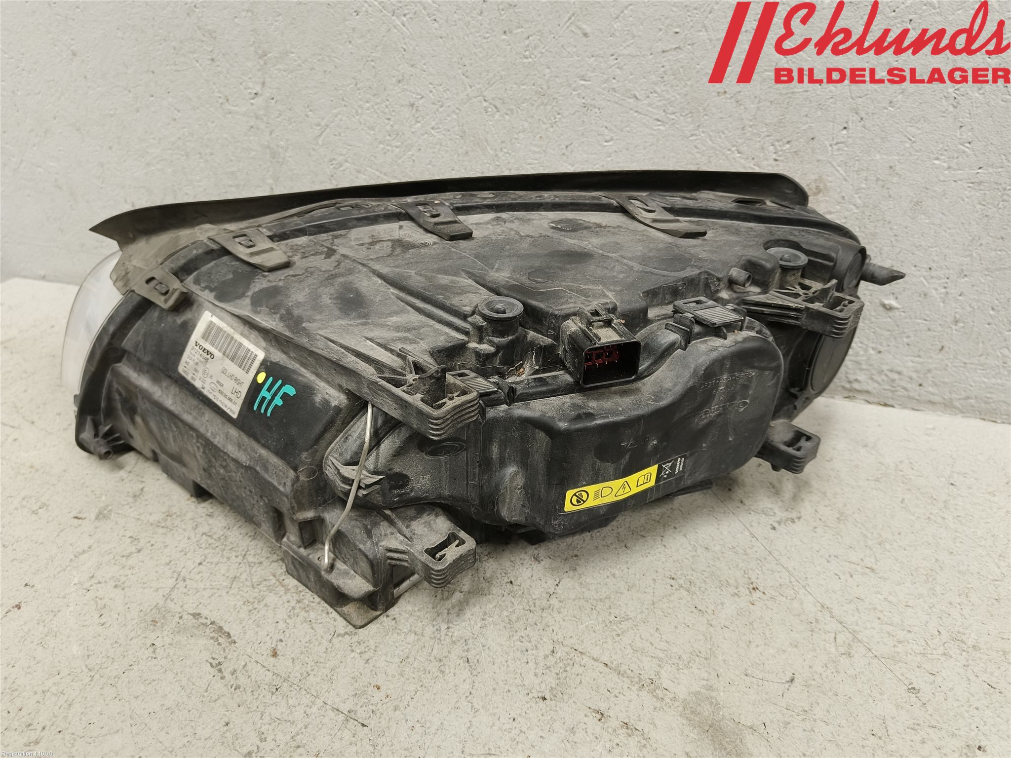 Volvo V70 08-13 Strålkastare Höger