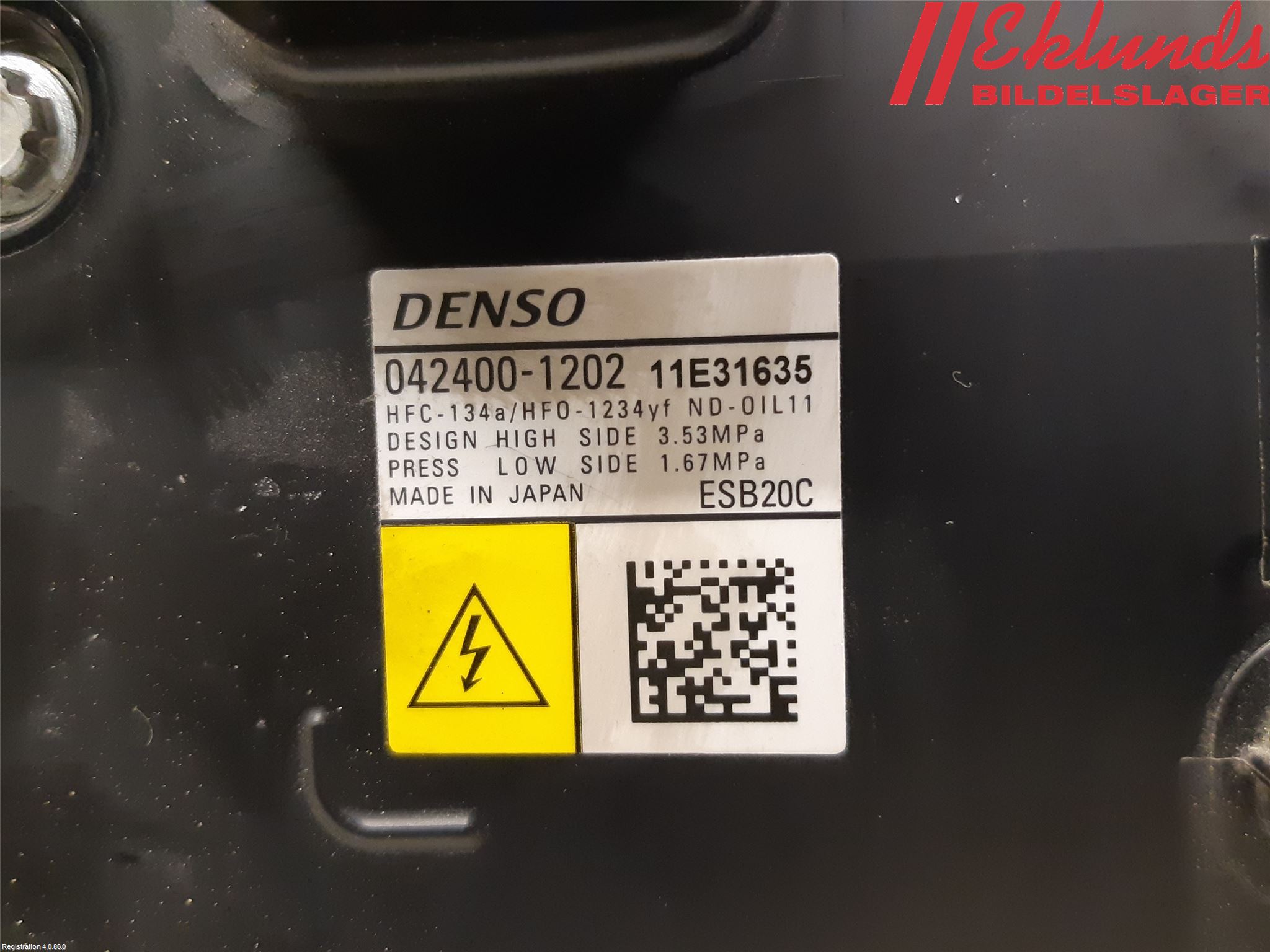 Toyota COROLLA 19- Ac Kompressor