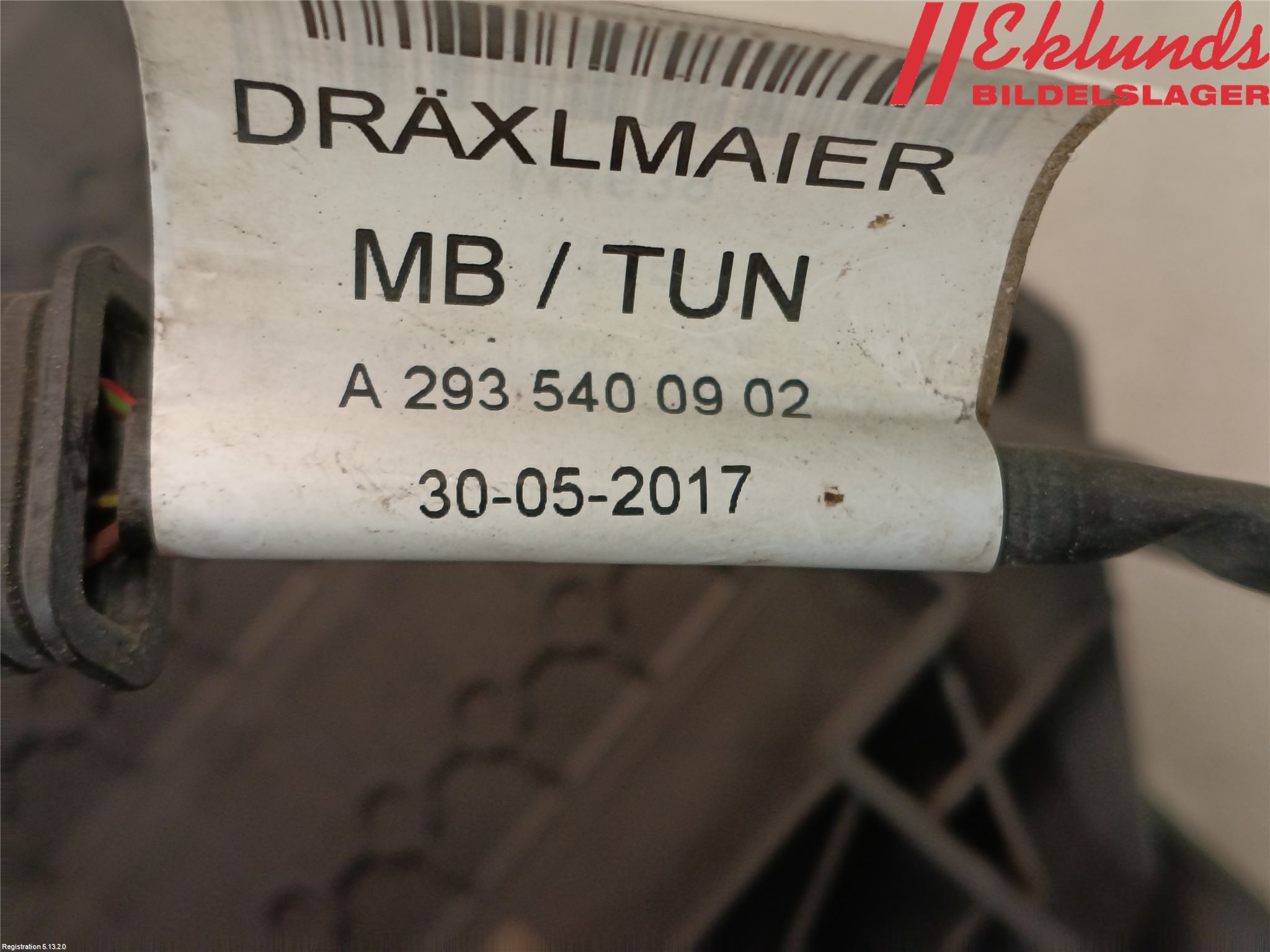 Mercedes-Benz MB EQC (N293) 20- Deflektor Plåt-Plast Kylning