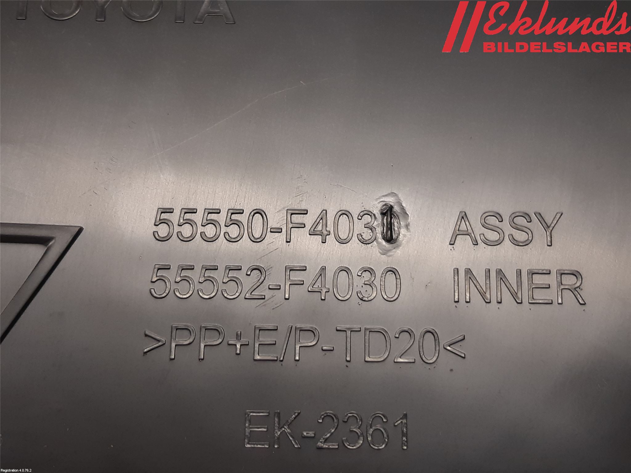 Toyota C-HR 16-23 Handskfack