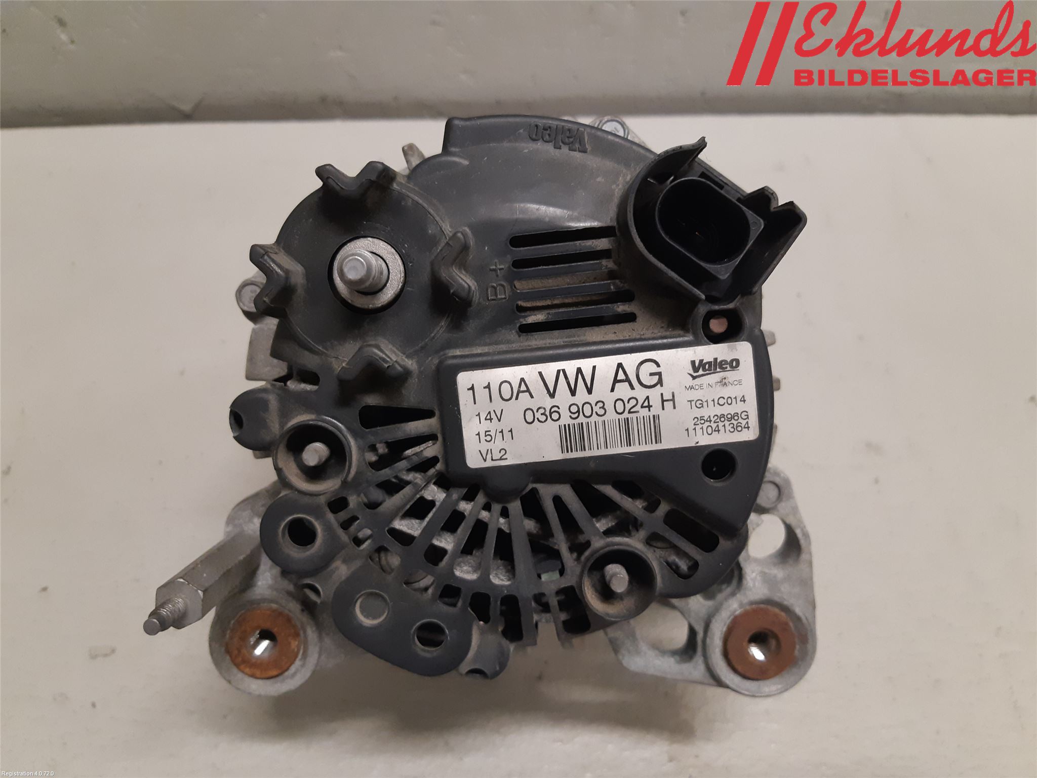 Volkswagen VW POLO 10-17 Generator