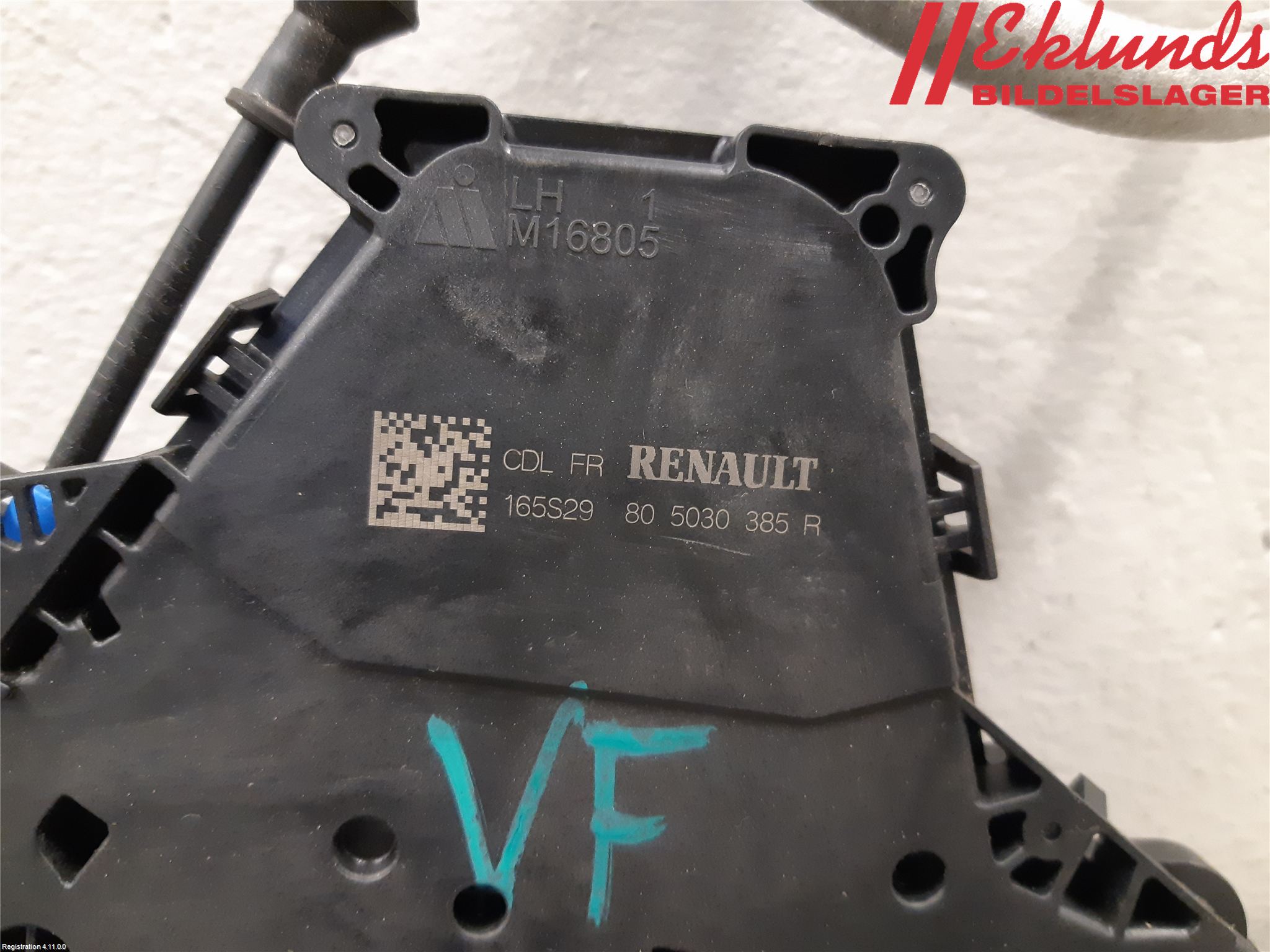 Renault KANGOO/E-TECH 21- Låskista-Dörrlås