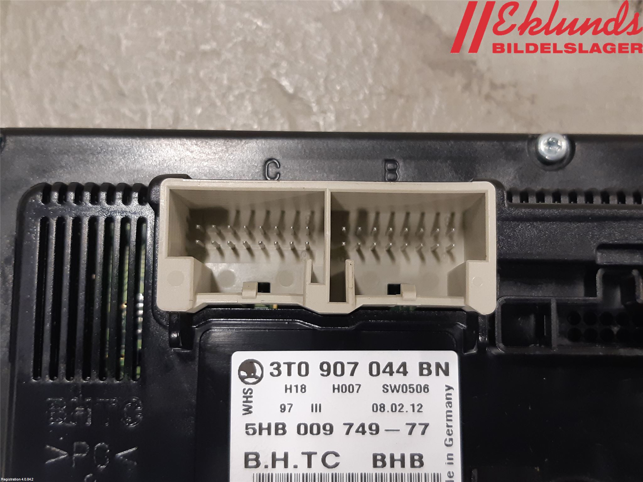 Skoda YETI Ac Styrenhet Ac Manöveren