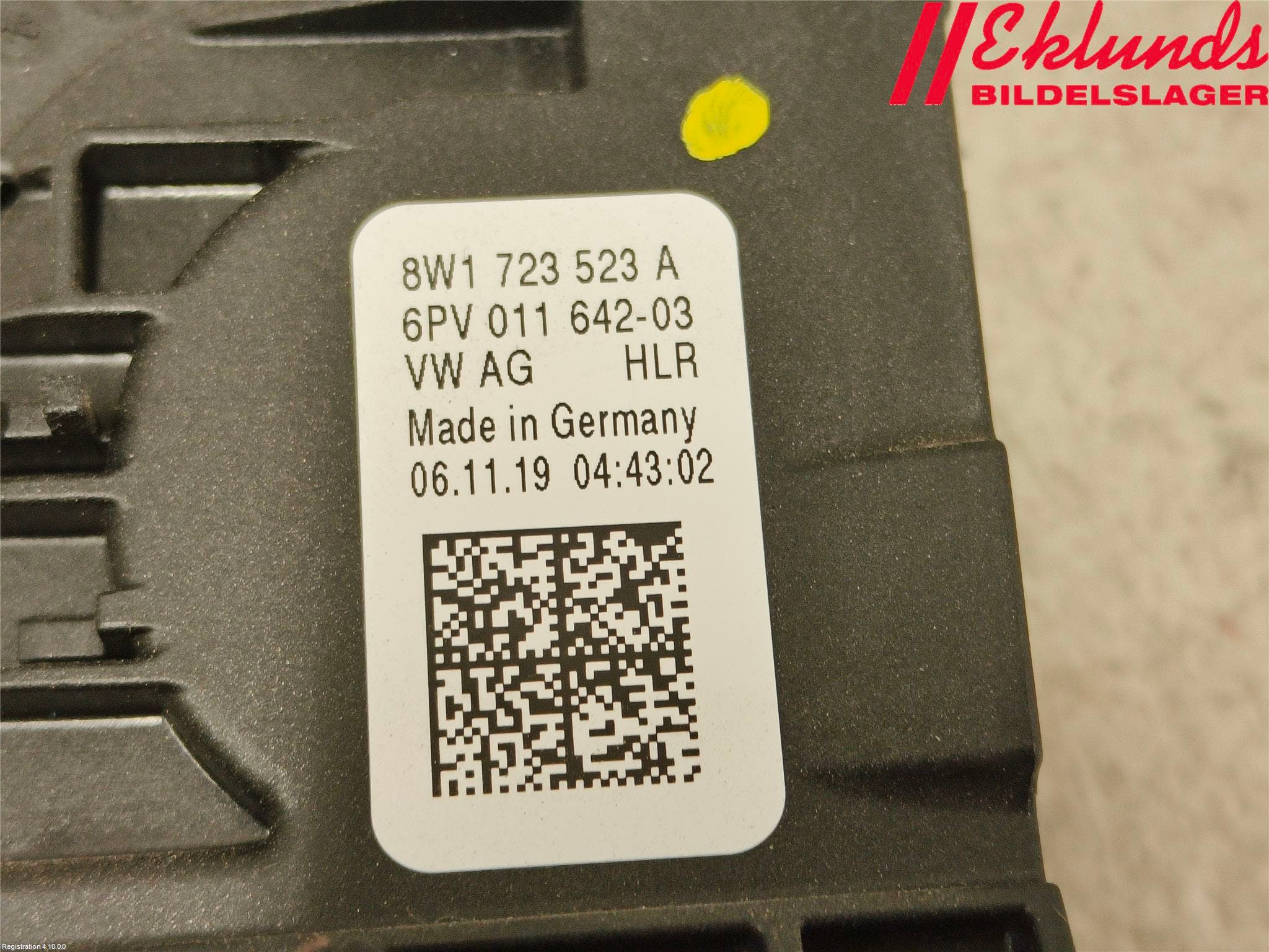 Audi A4/S4 B9 20- Gaspedal