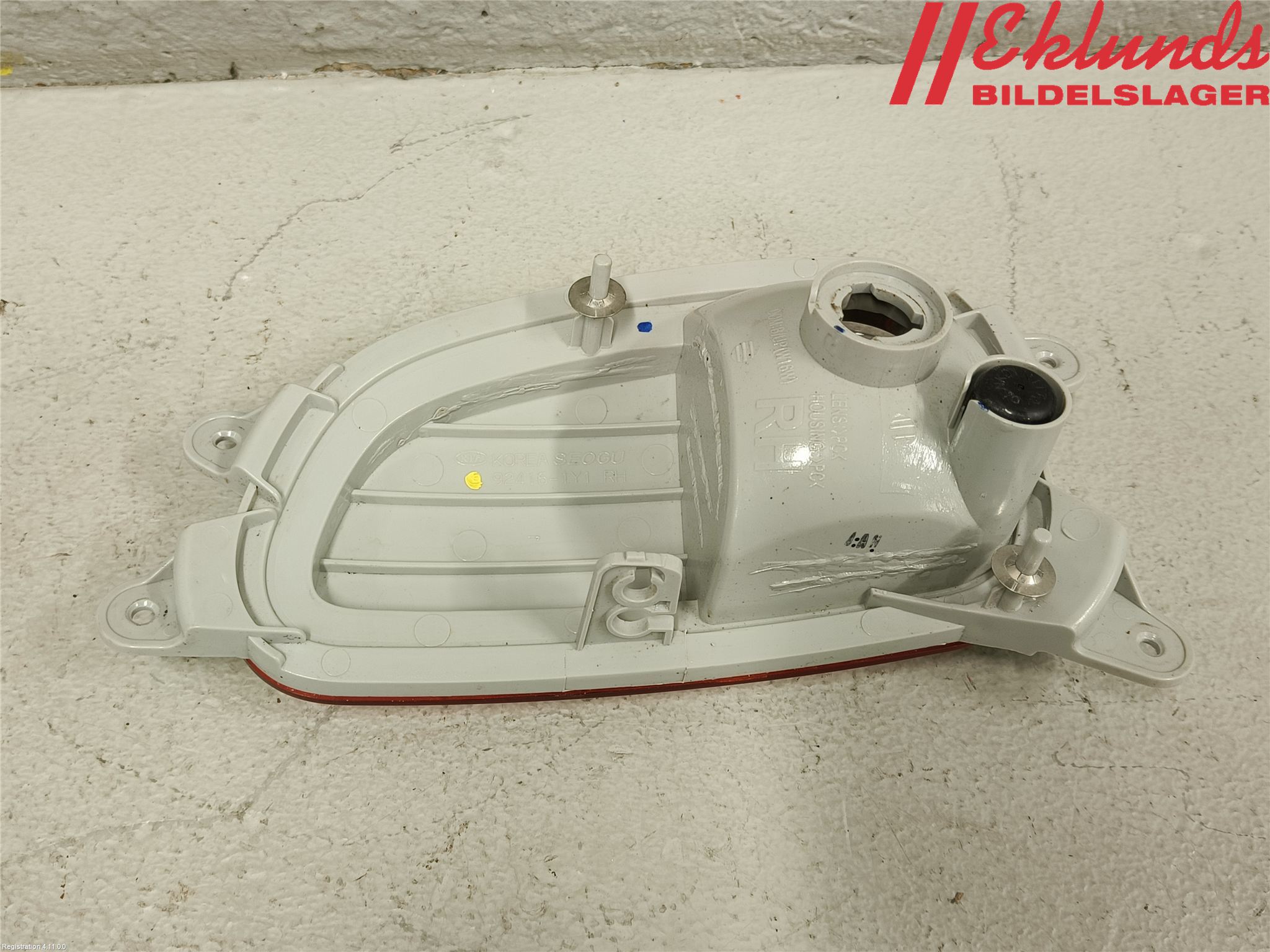 Kia PICANTO 12-17 Dimljus/Reflex Bak