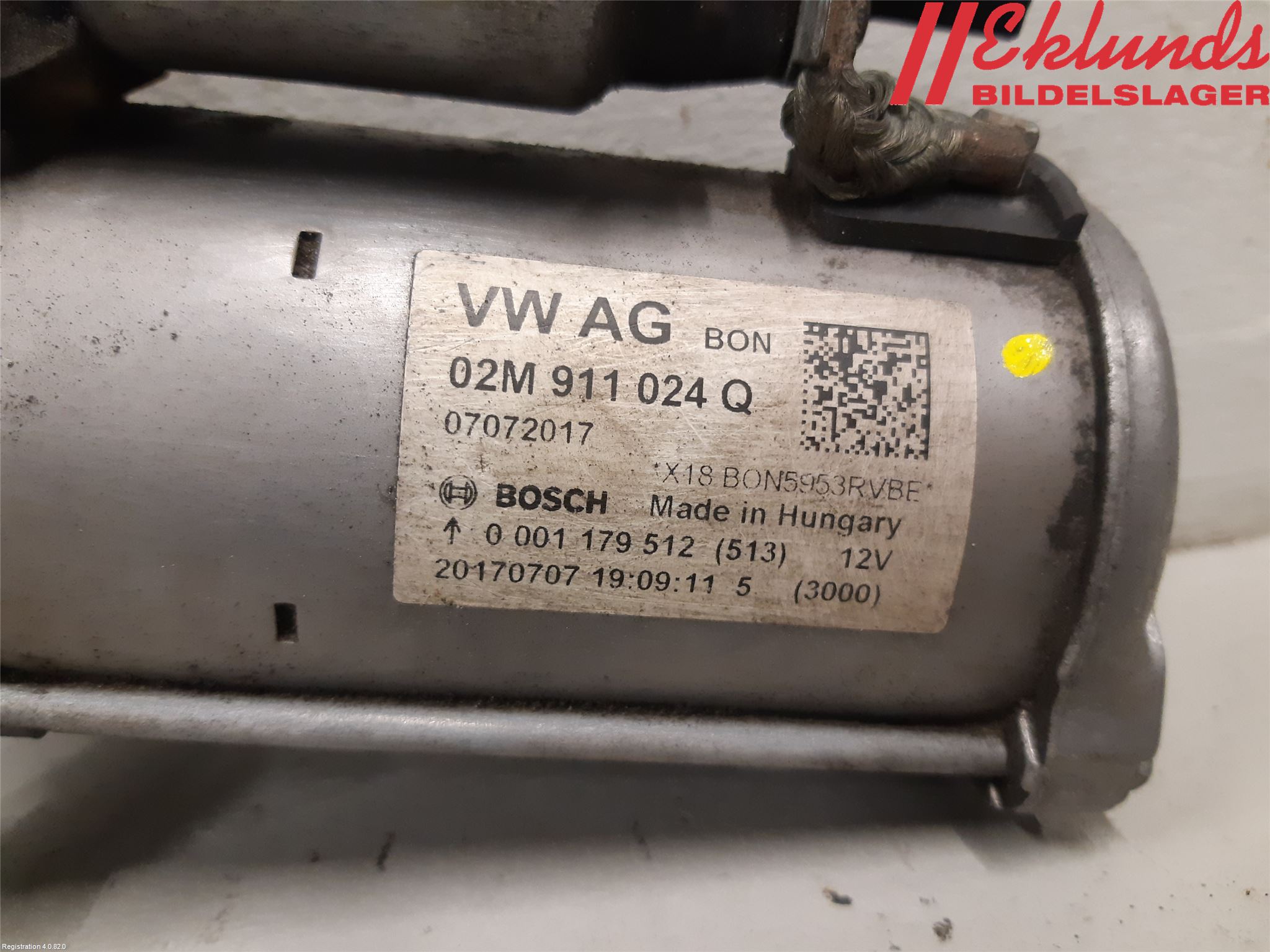 Seat IBIZA V 17-20 Startmotor