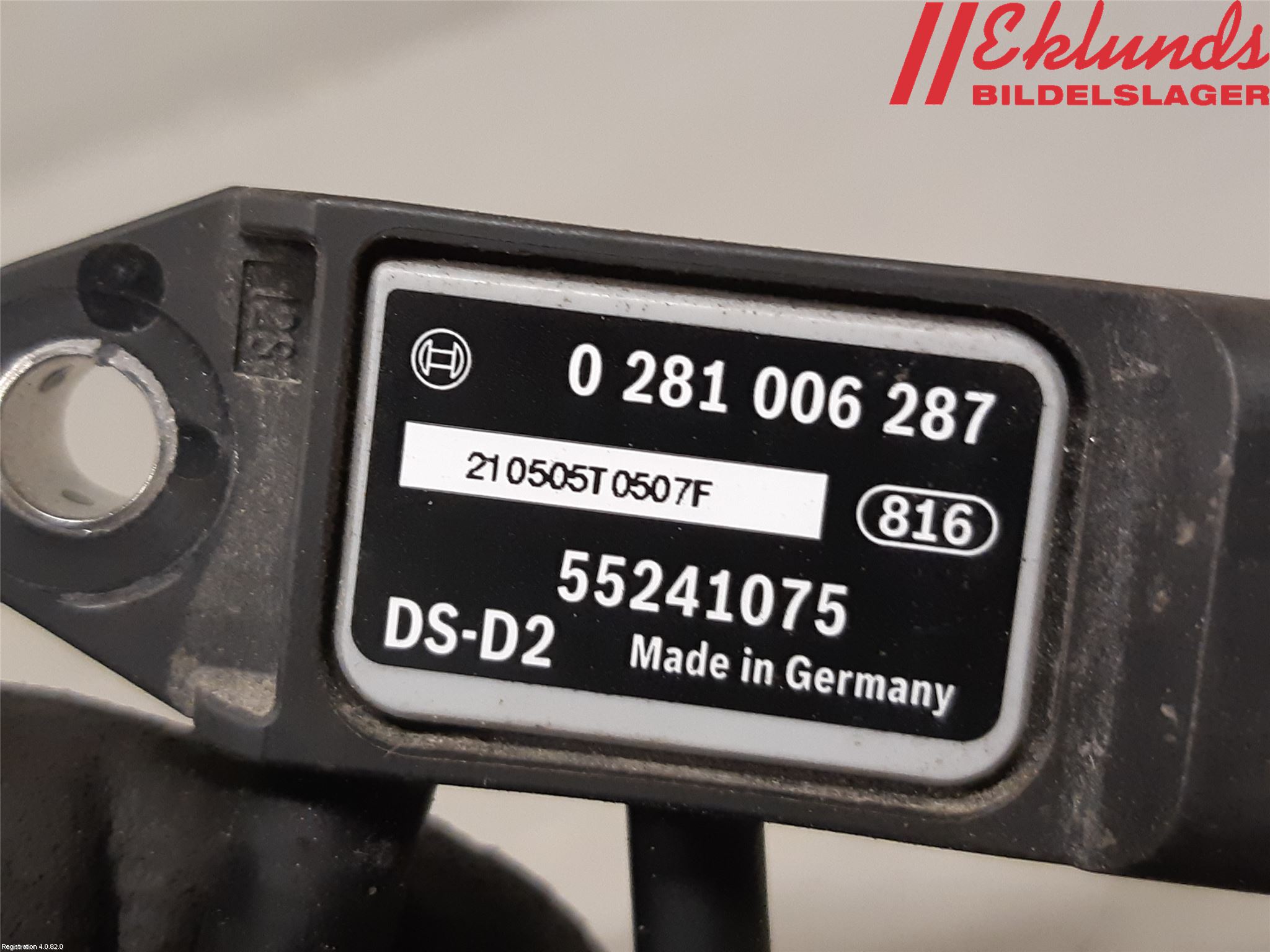 Iveco DAILY 14->> Givare Temp-Tryck Avgas