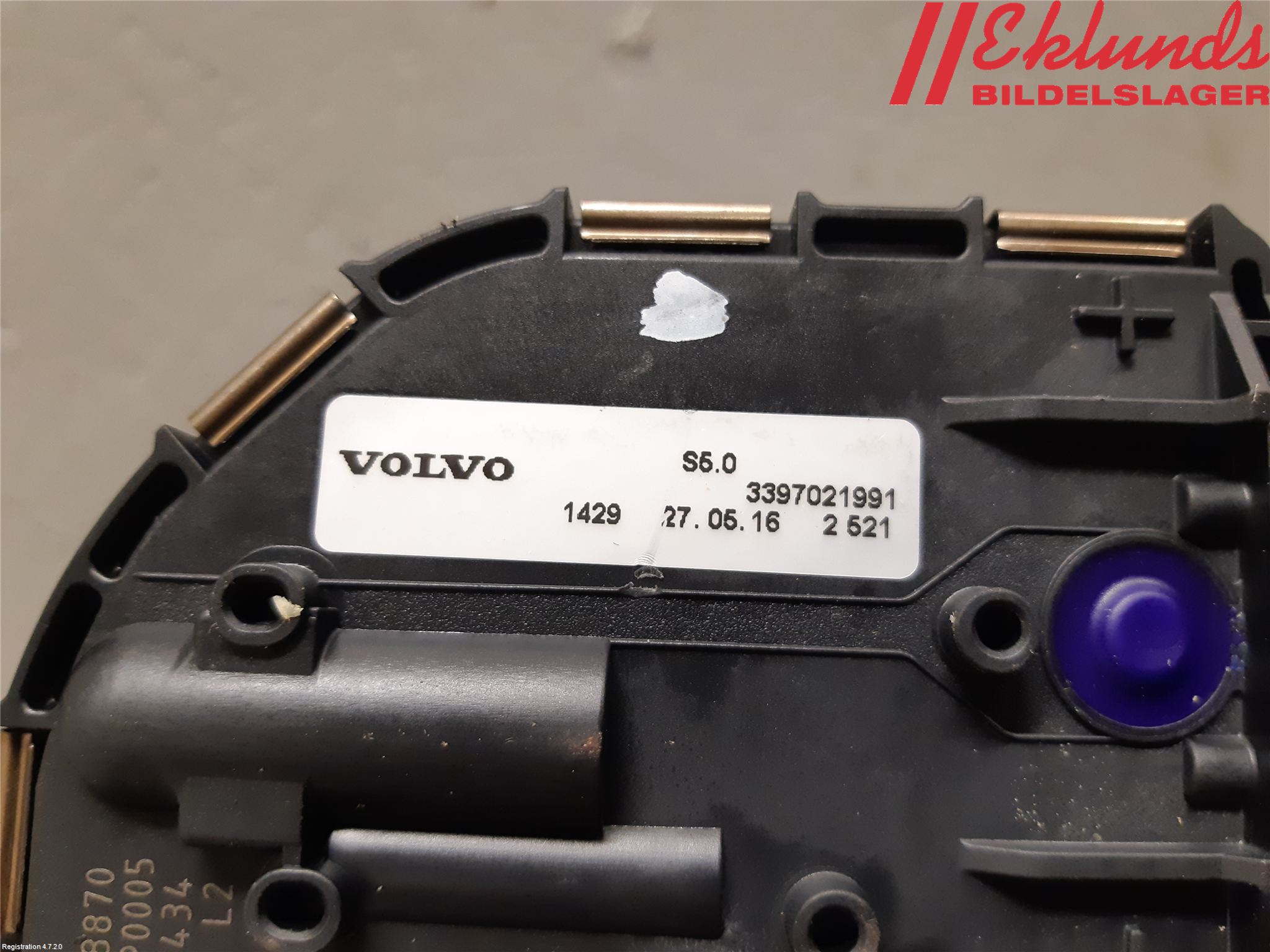 Volvo XC90/RECHARGE 16- Torkarmotor Vindruta