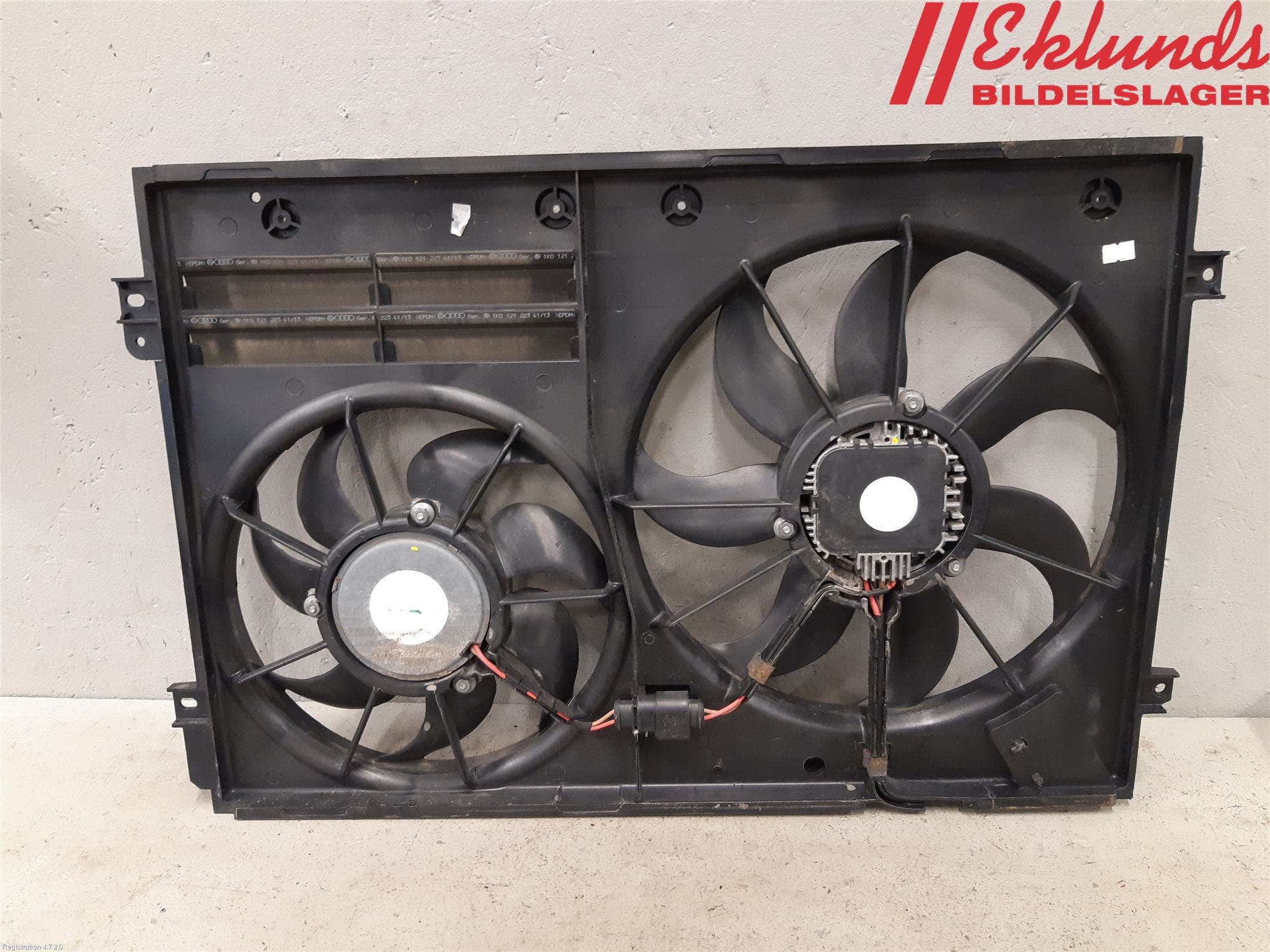 Volkswagen VW PASSAT 11-14 Kylfläkt El