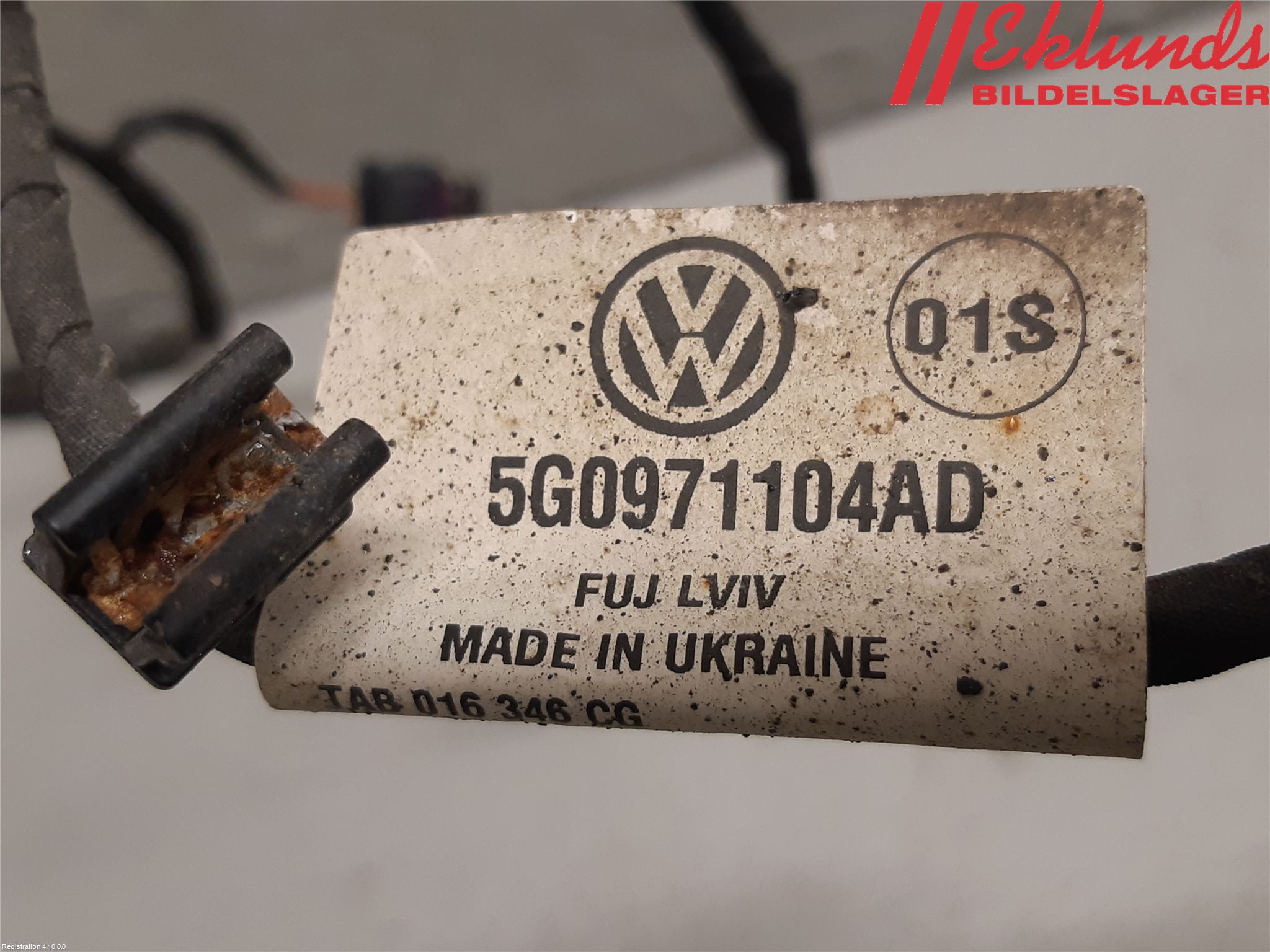 Volkswagen VW GOLF / E-GOLF VII 13-20 Kabelhärva