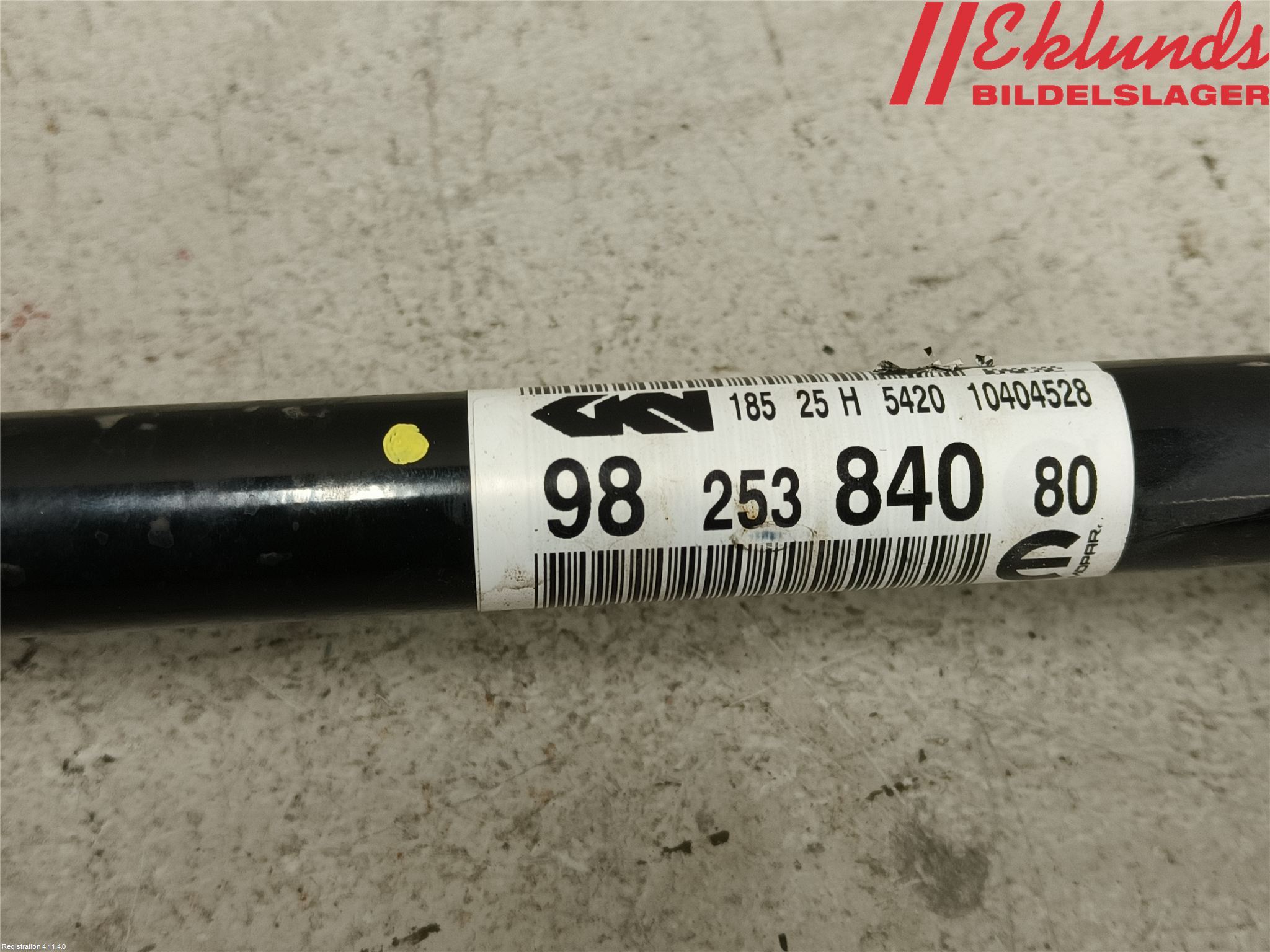 Peugeot 2008/E-2008 20- Drivaxel Fram Höger