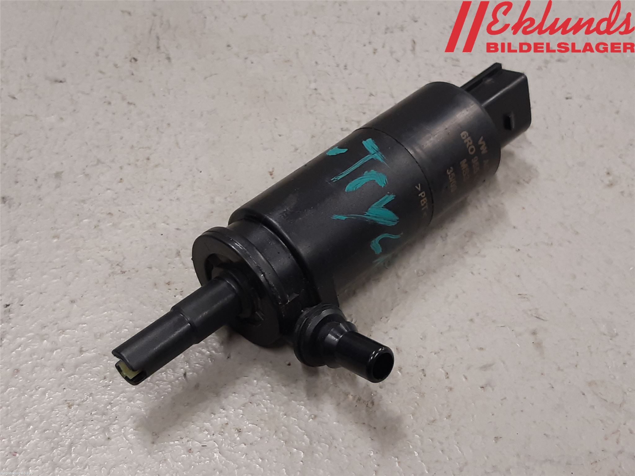 Volkswagen VW POLO 10-17 Spolarpump Högtryck