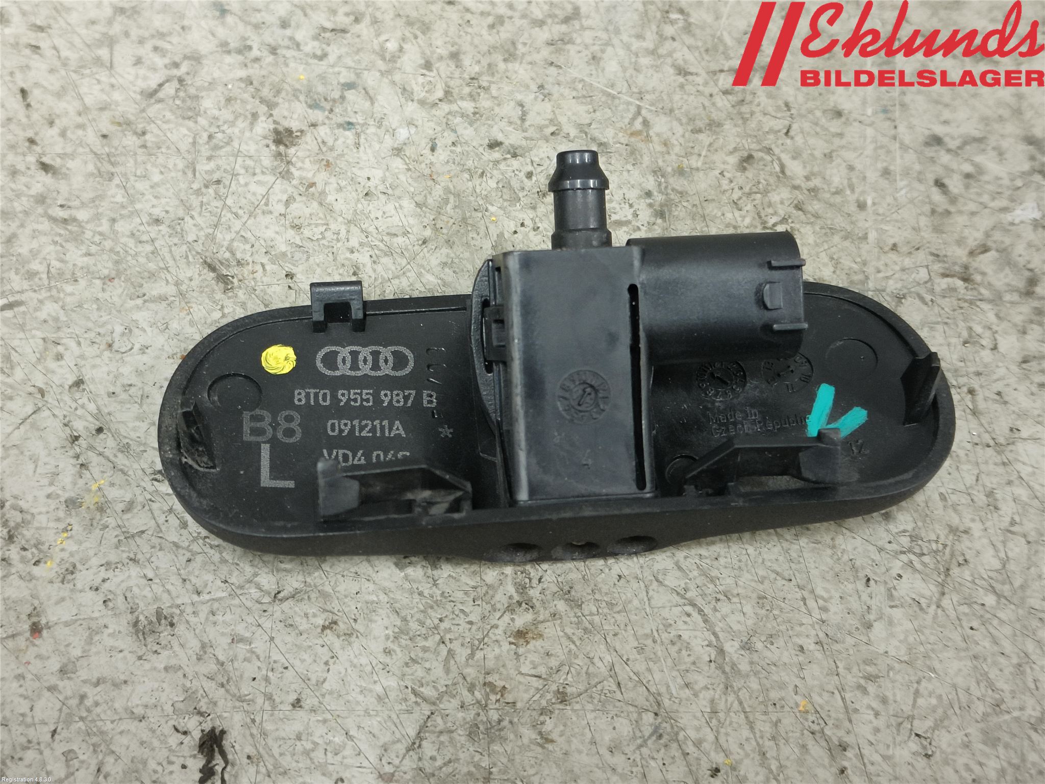 Audi A4/S4 08-11 Spolarmunstycke Rutor