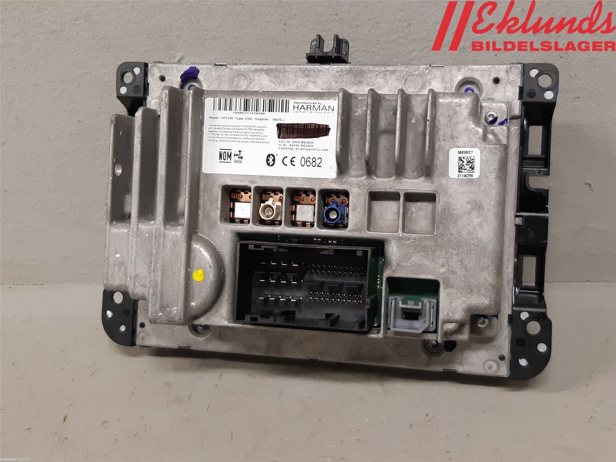 Dodge PICK UP RAM 81- Multifunktionsdisplay