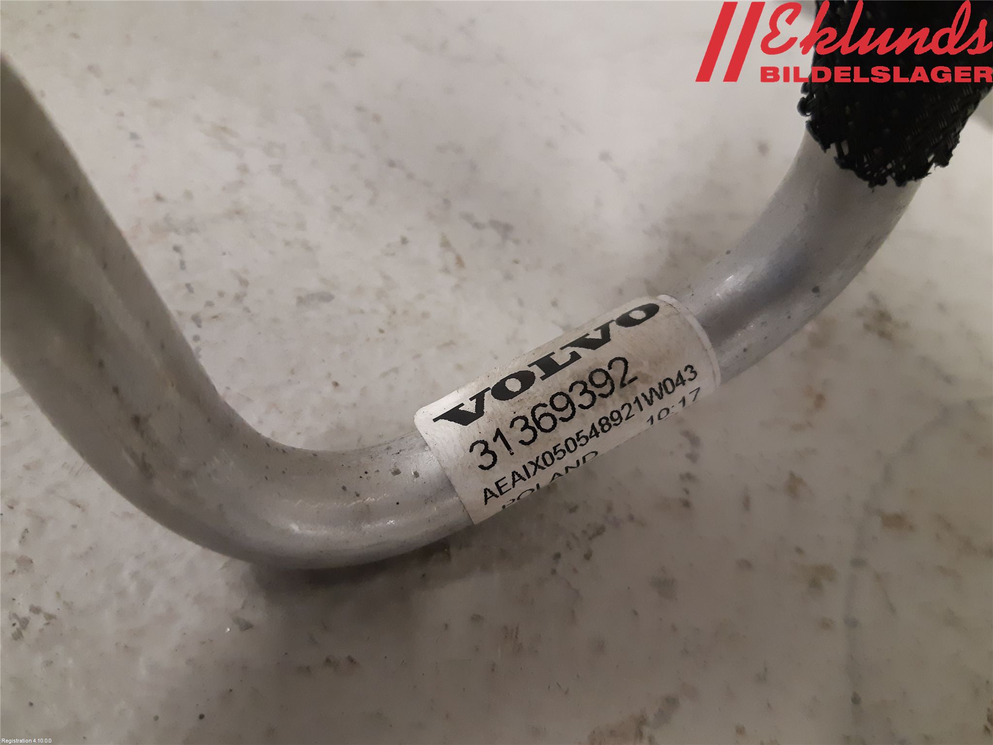 Volvo XC60 18- Ac Slang-Rör