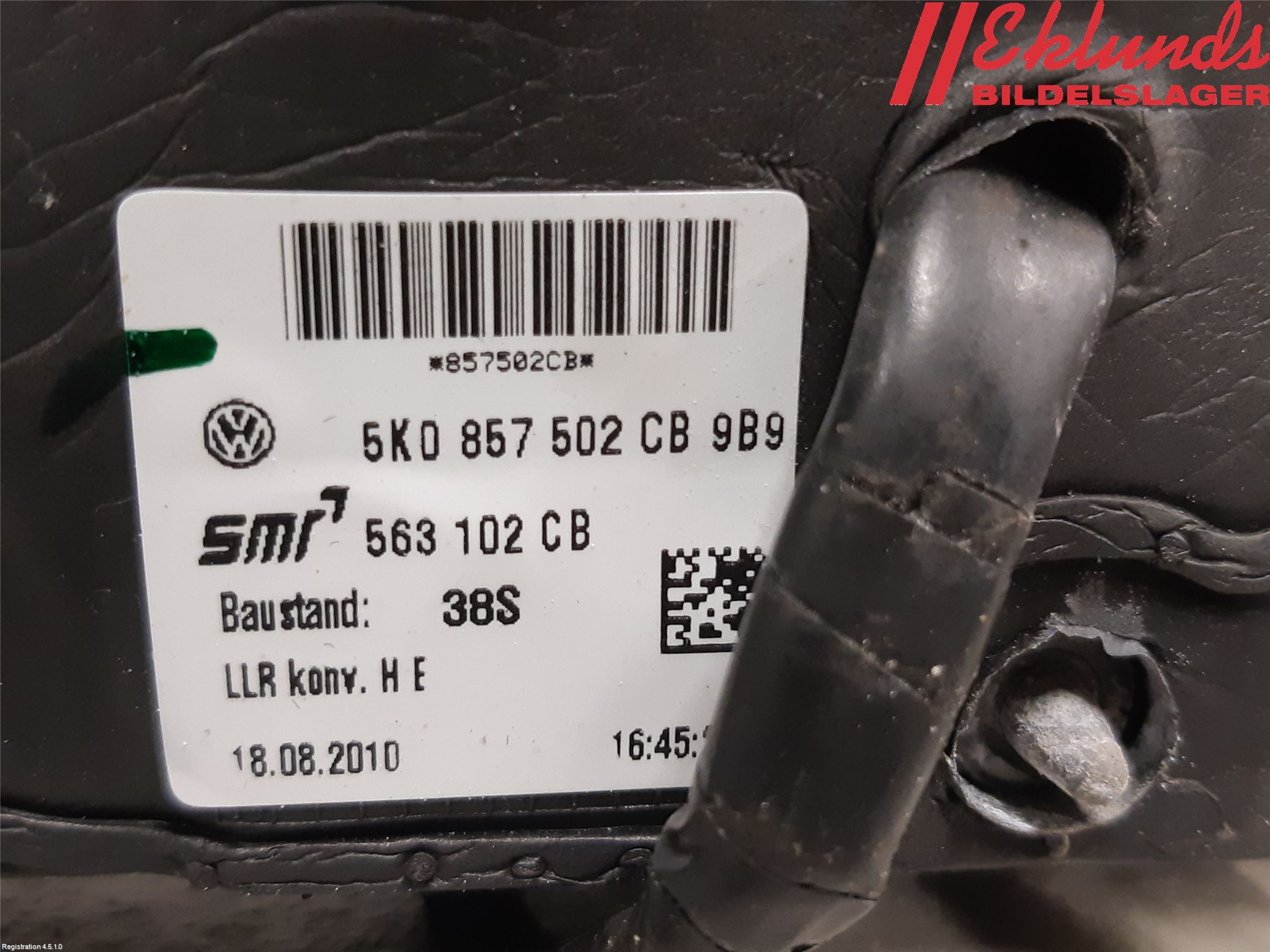 Volkswagen VW GOLF VI 09-13 Spegel Yttre El Hö