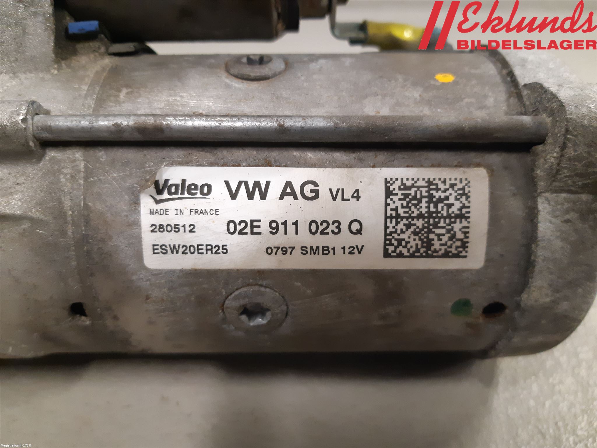 Volkswagen VW PASSAT 11-14 Startmotor Diesel