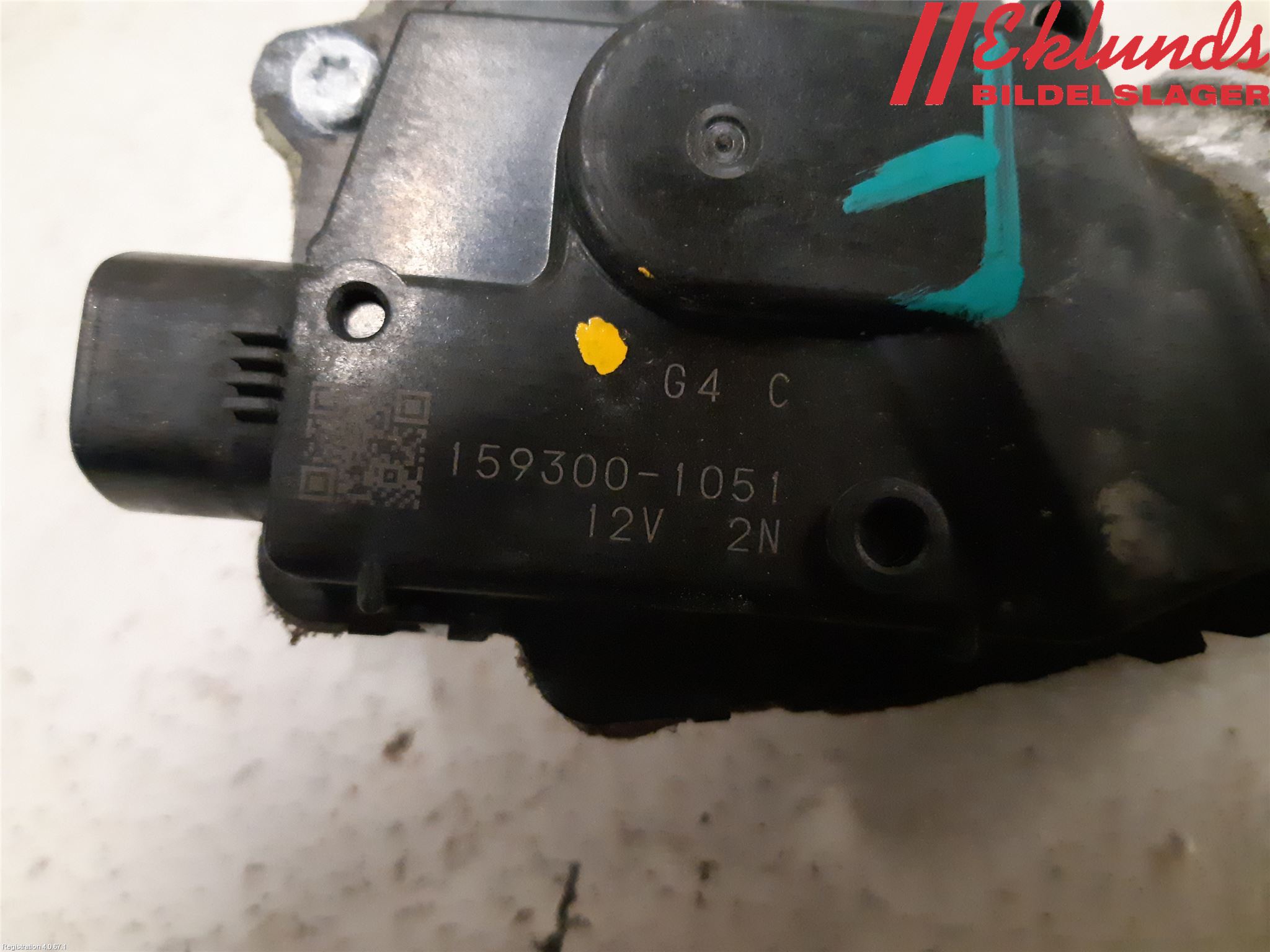 Mitsubishi OUTLANDER 07-12 Torkarmotor Vindruta