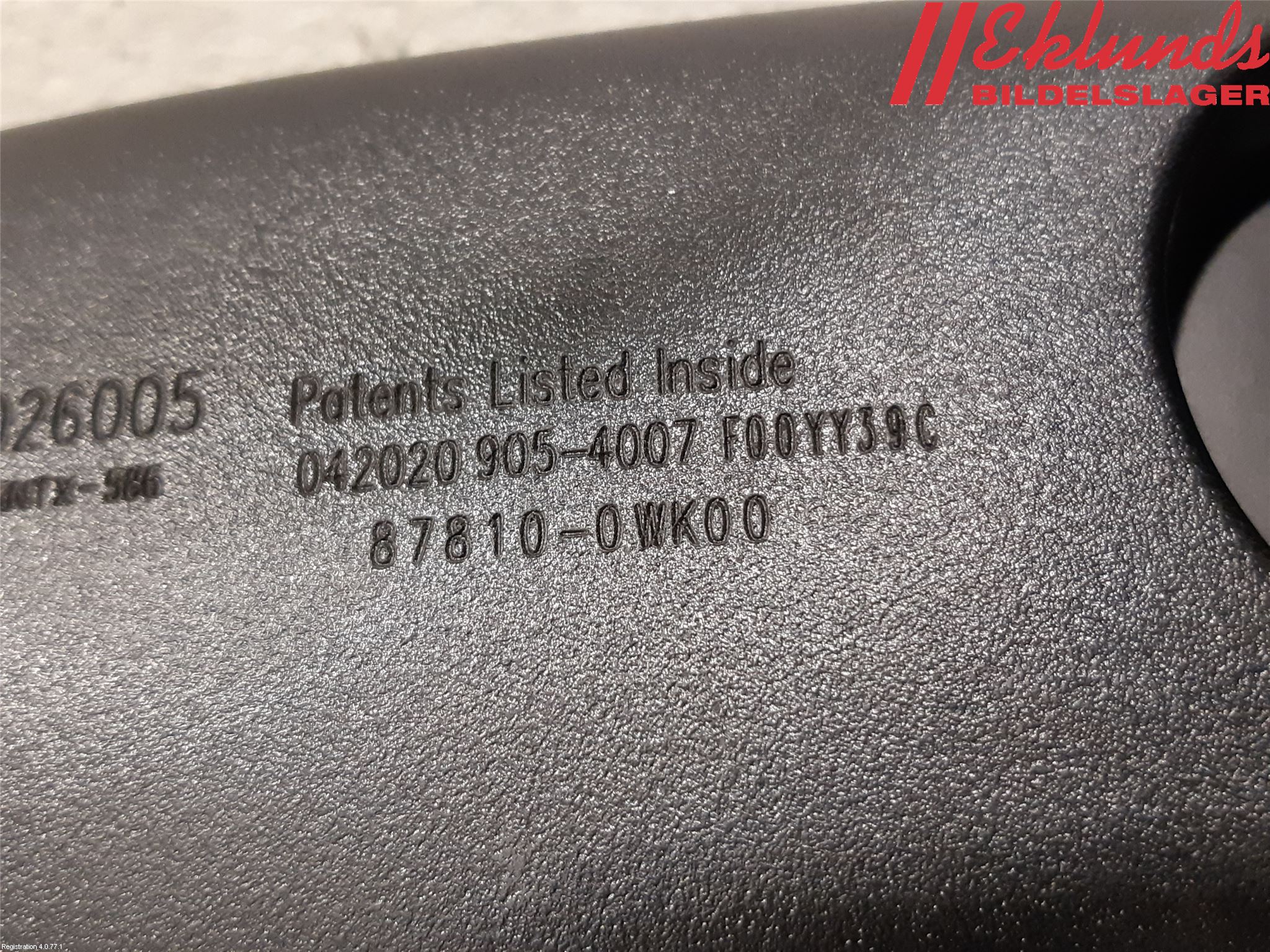 Toyota RAV4 19- Spegel Invändig El