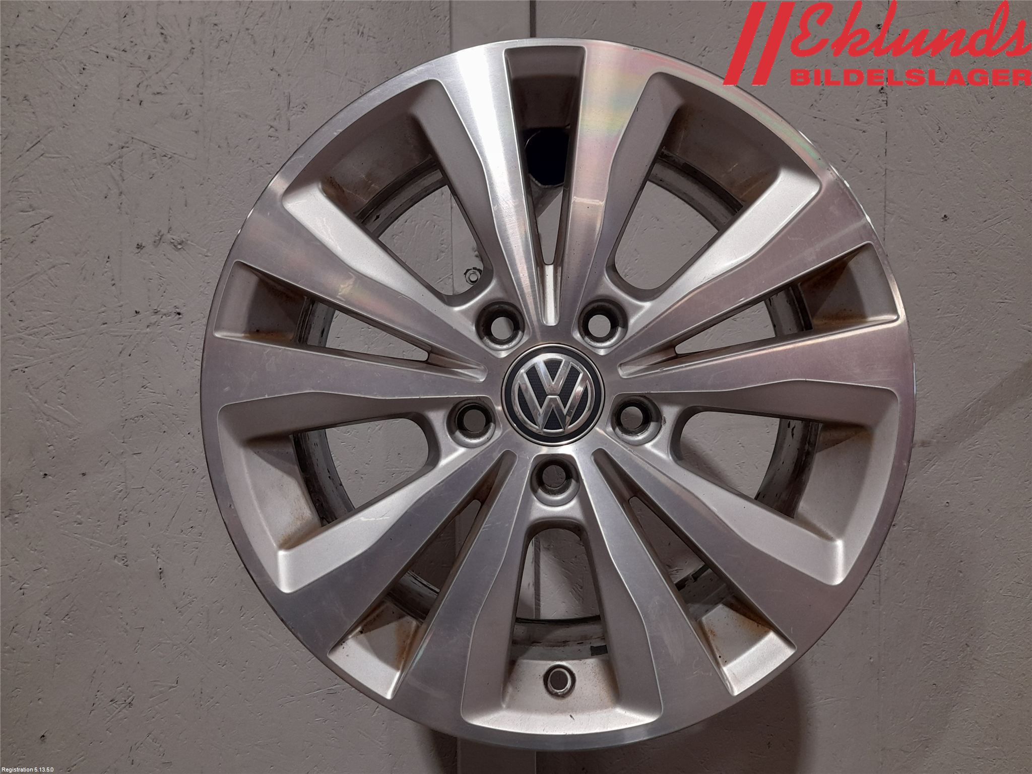 Volkswagen VW GOLF / E-GOLF VII 13-20 Fälgsats Aluminium