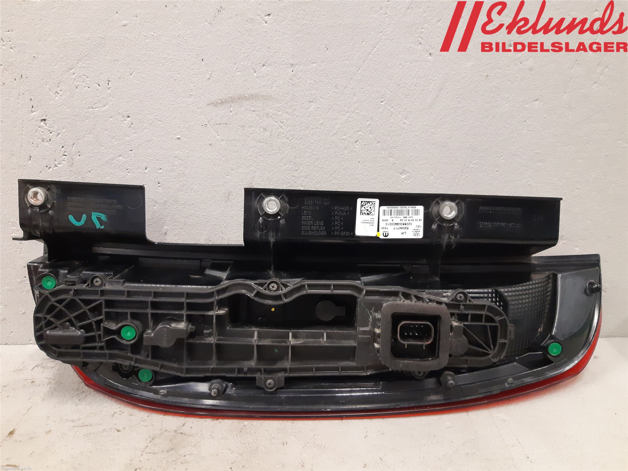 Fiat DOBLO CARGO Bakljus Vänster