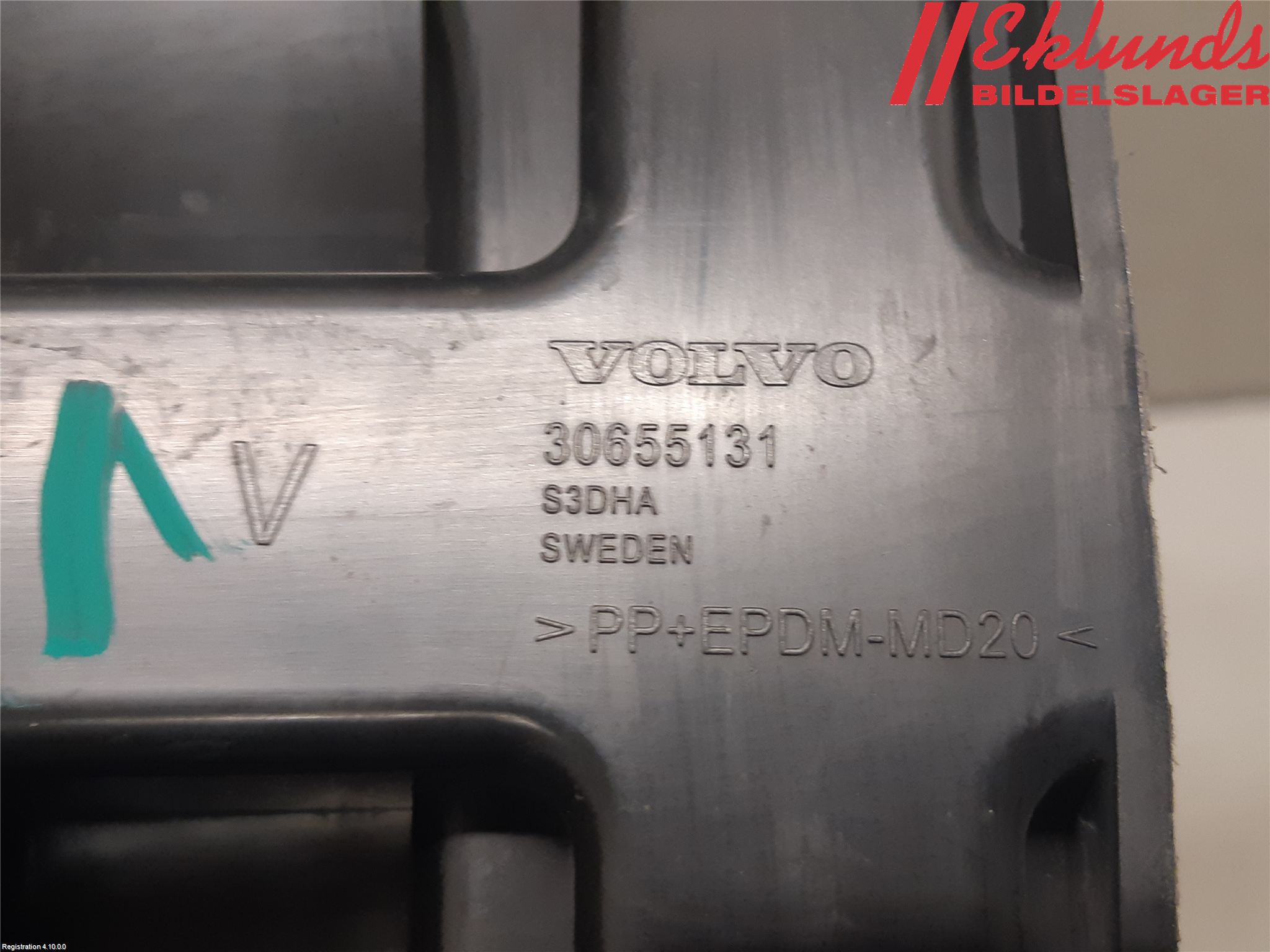 Volvo S80 07-13 Stötfångarfäste Bak Vä