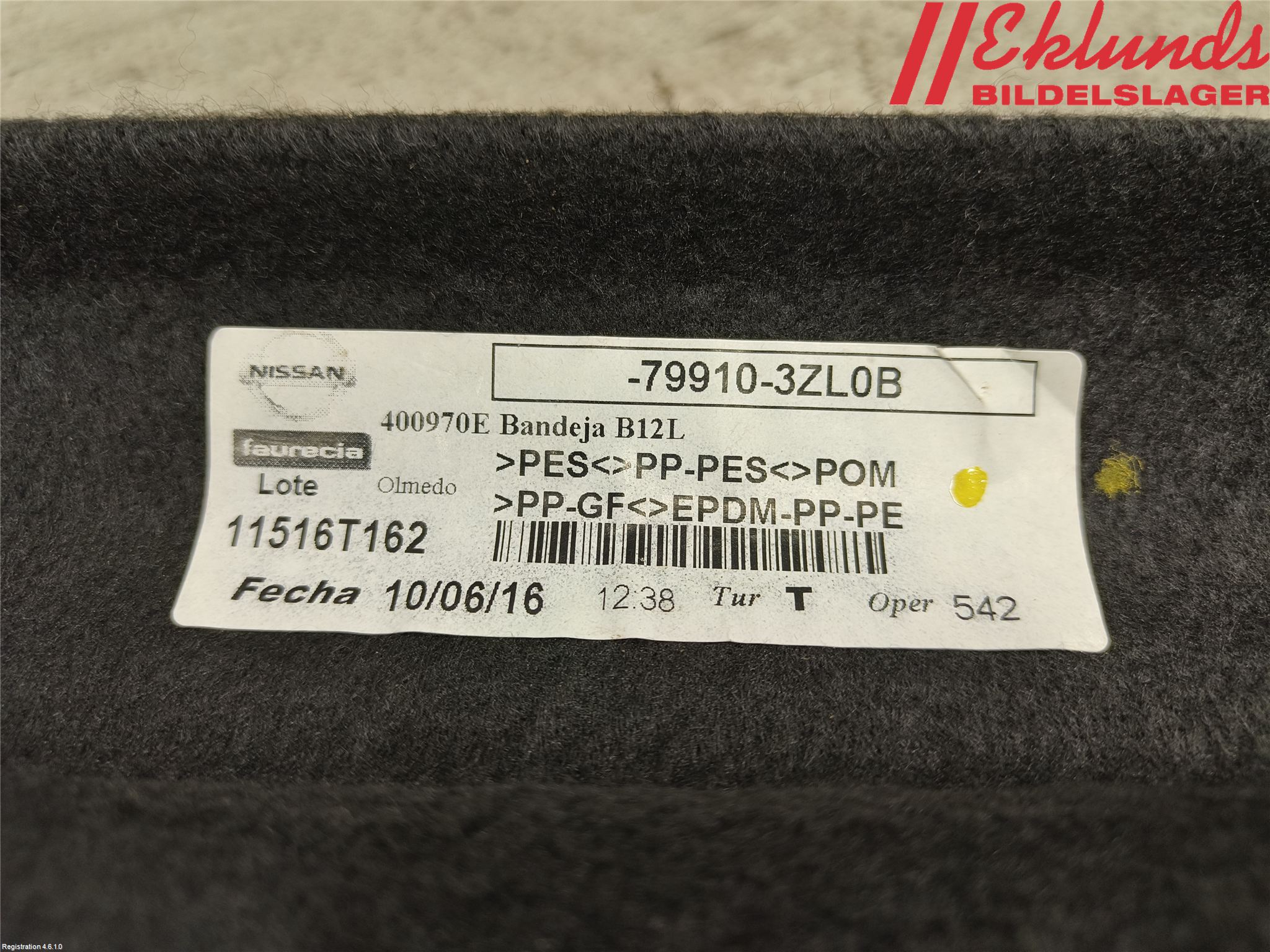 Nissan PULSAR Hatthylla