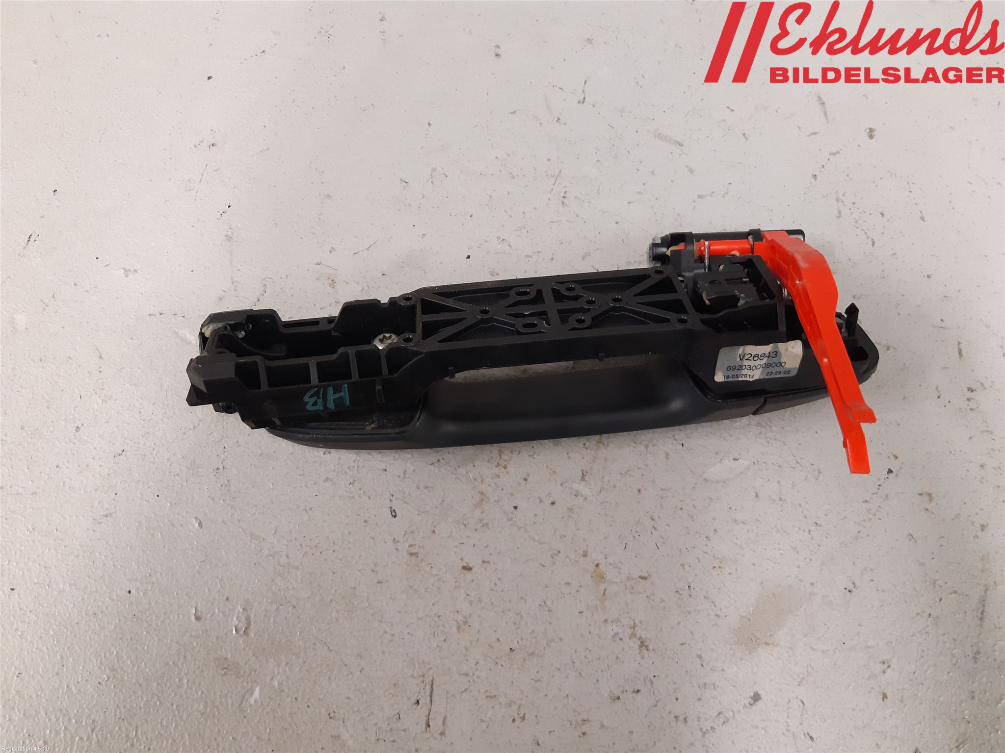 Toyota YARIS XP130 12-14 Dörrhandtag Yttre Hö